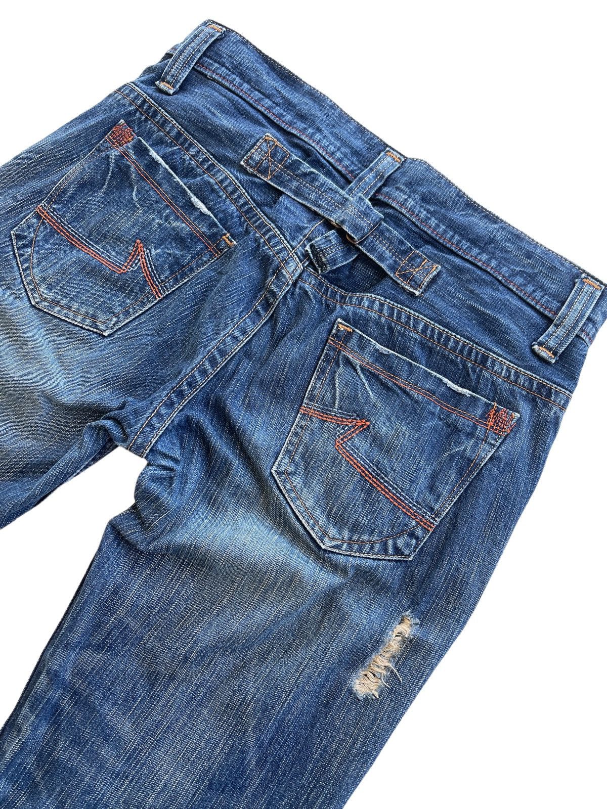 Japanese Brand Japanese Distressed Rusty Denim Size US 32 / EU 48 - 8 Thumbnail