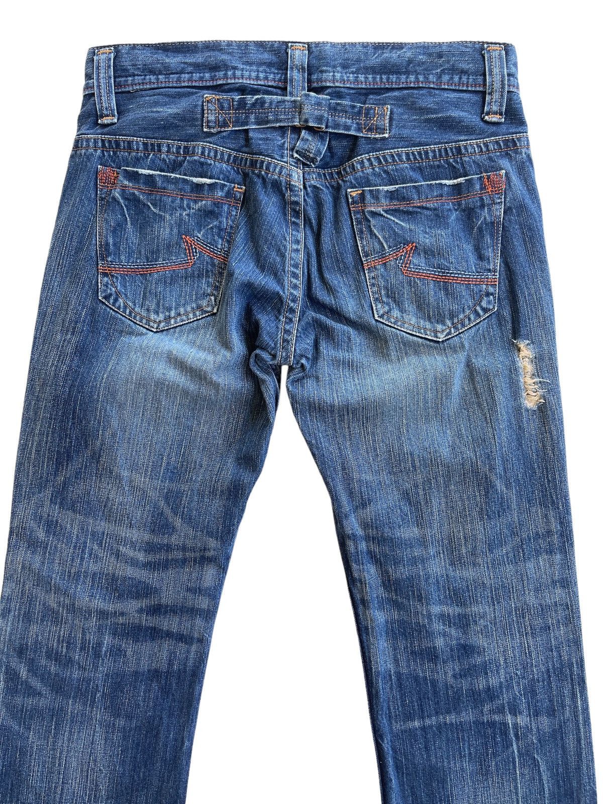 Japanese Brand Japanese Distressed Rusty Denim Size US 32 / EU 48 - 4 Thumbnail