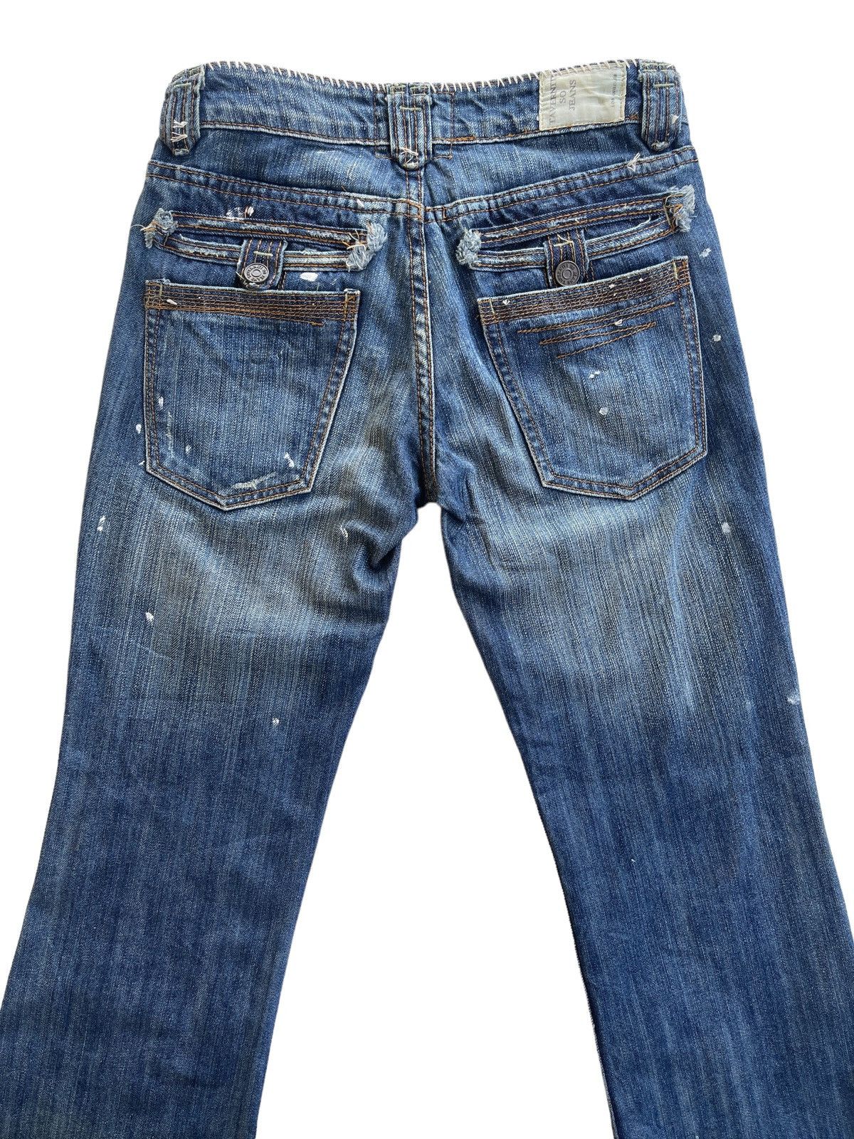 Jimmy Taverniti Taverniti Los Angeles Bootcut Jeans Size 25" / US 0 / IT 36 - 4 Thumbnail