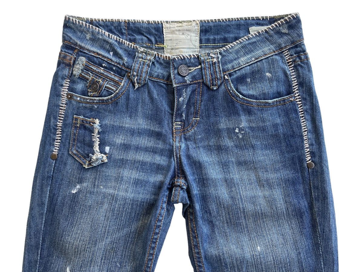 Jimmy Taverniti Taverniti Los Angeles Bootcut Jeans Size 25" / US 0 / IT 36 - 6 Thumbnail