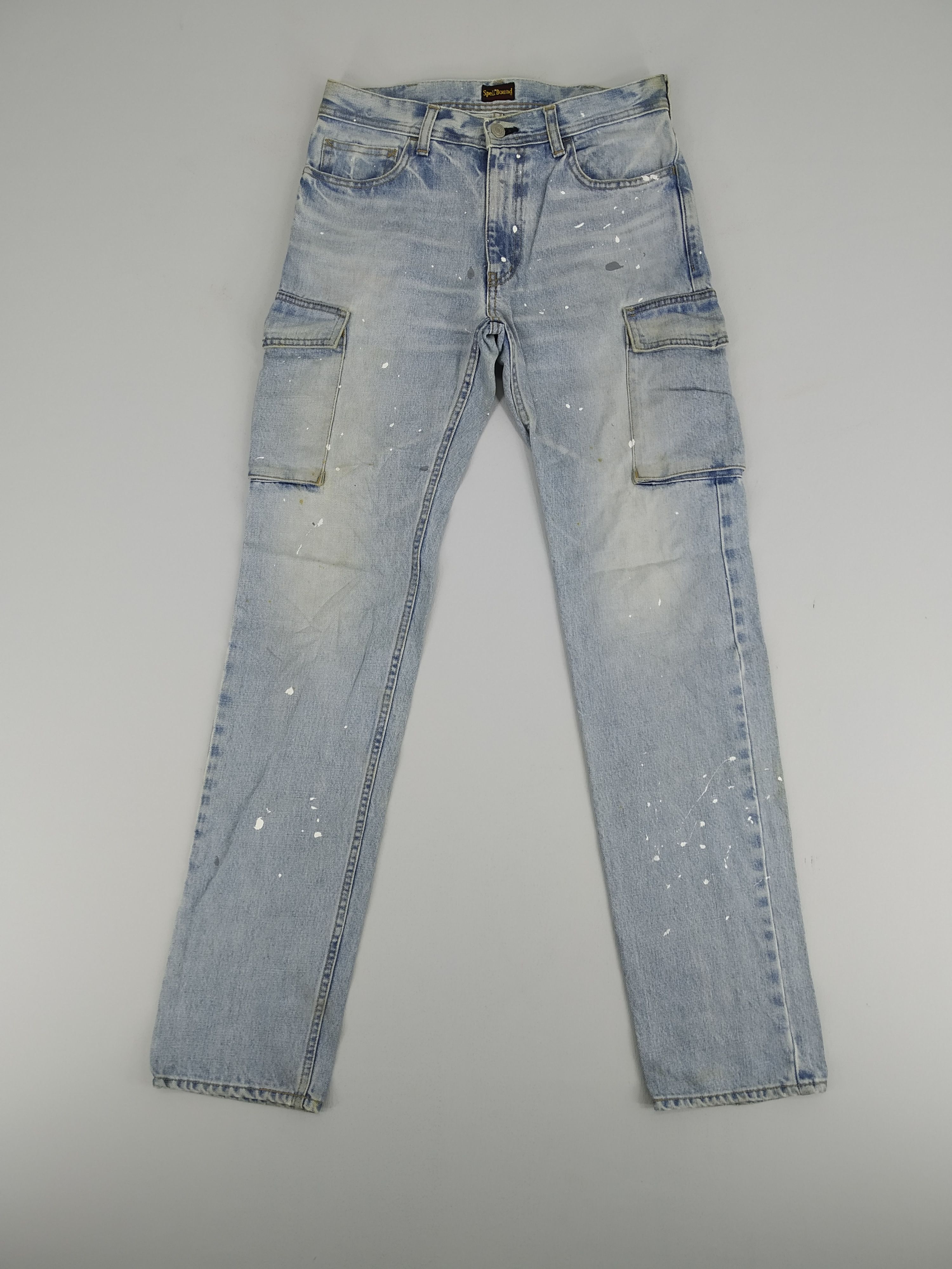 Denime Size 30 Spellbound White Paint Denim Jeans Size US 30 / EU 46 - 1 Thumbnail
