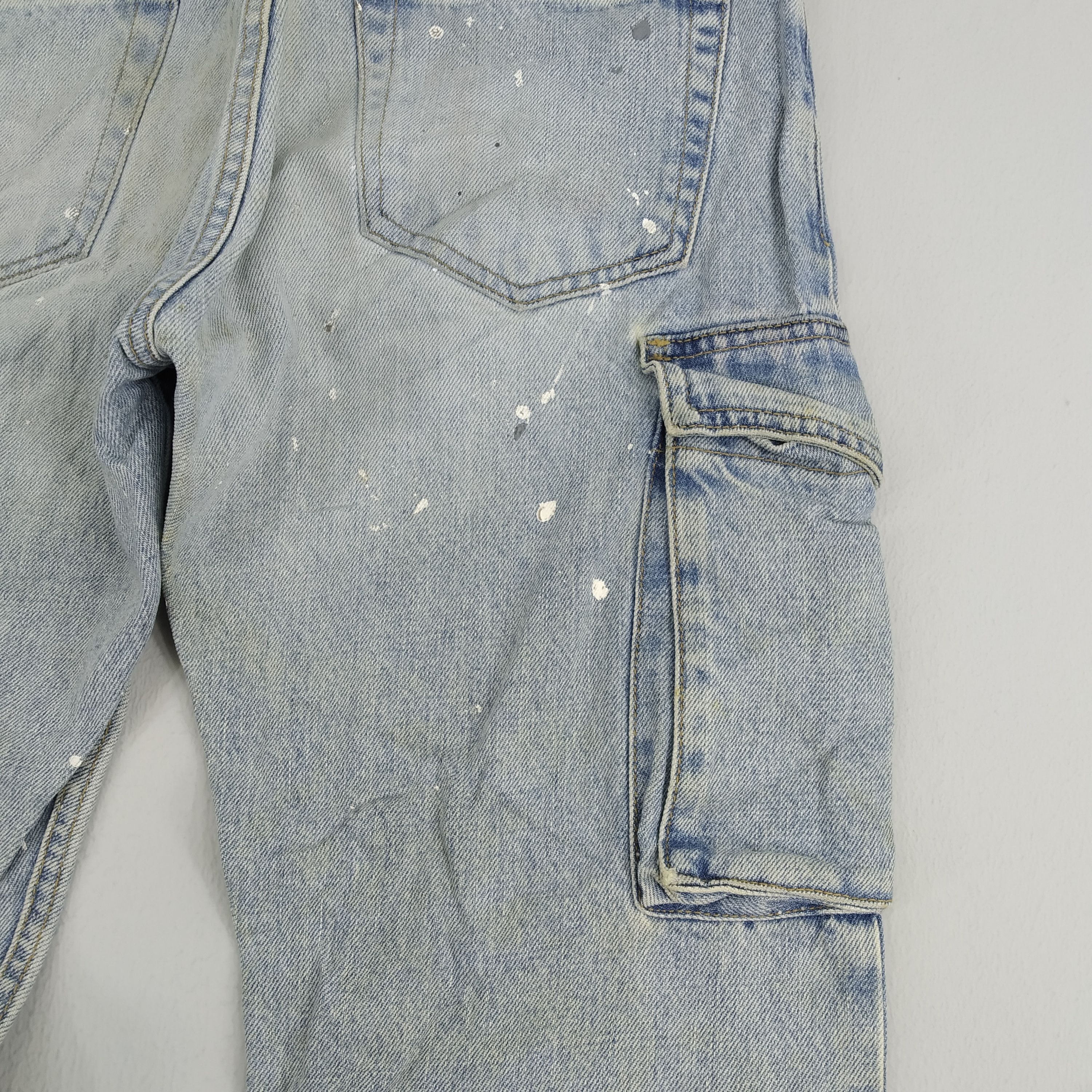 Denime Size 30 Spellbound White Paint Denim Jeans Size US 30 / EU 46 - 13 Thumbnail