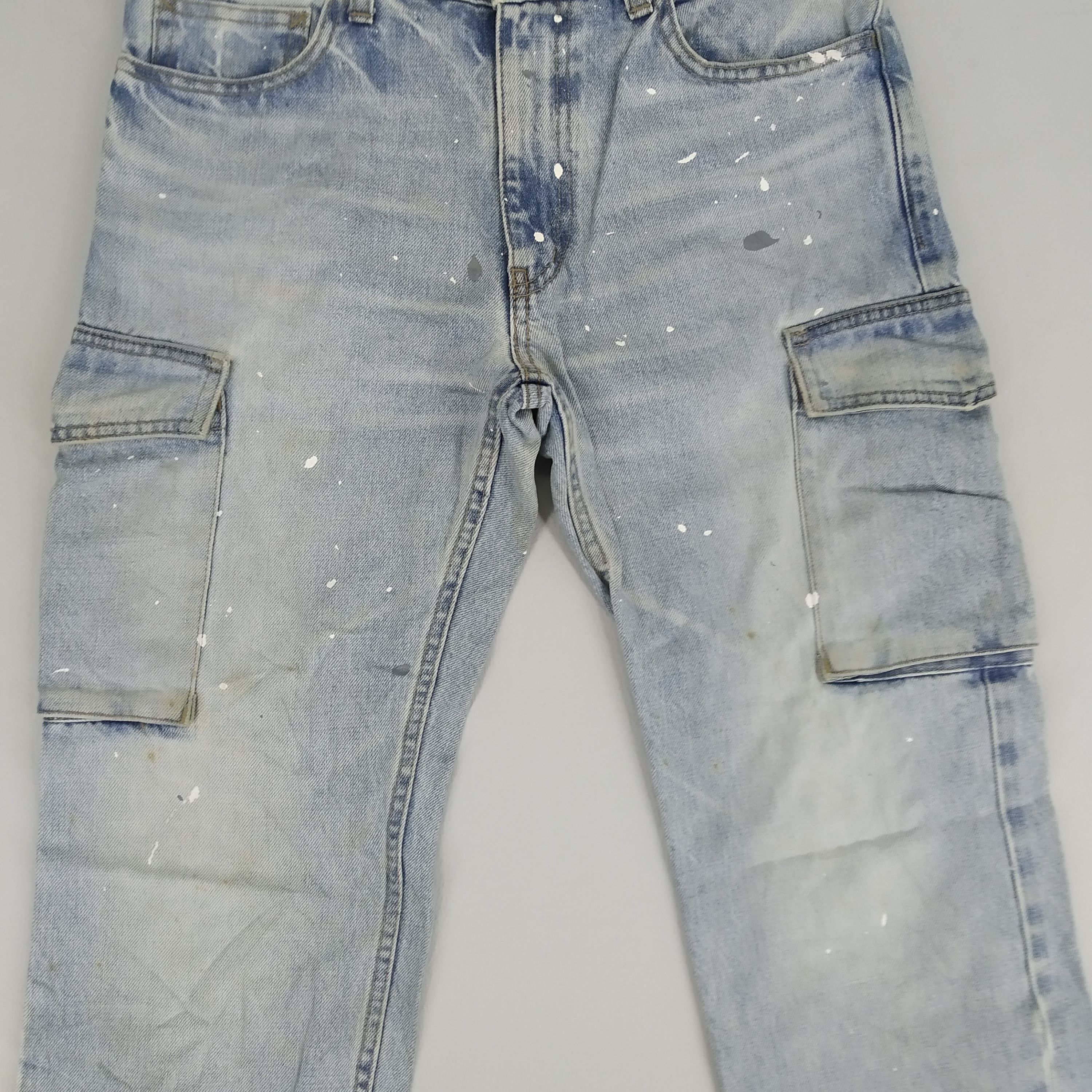 Denime Size 30 Spellbound White Paint Denim Jeans Size US 30 / EU 46 - 5 Thumbnail