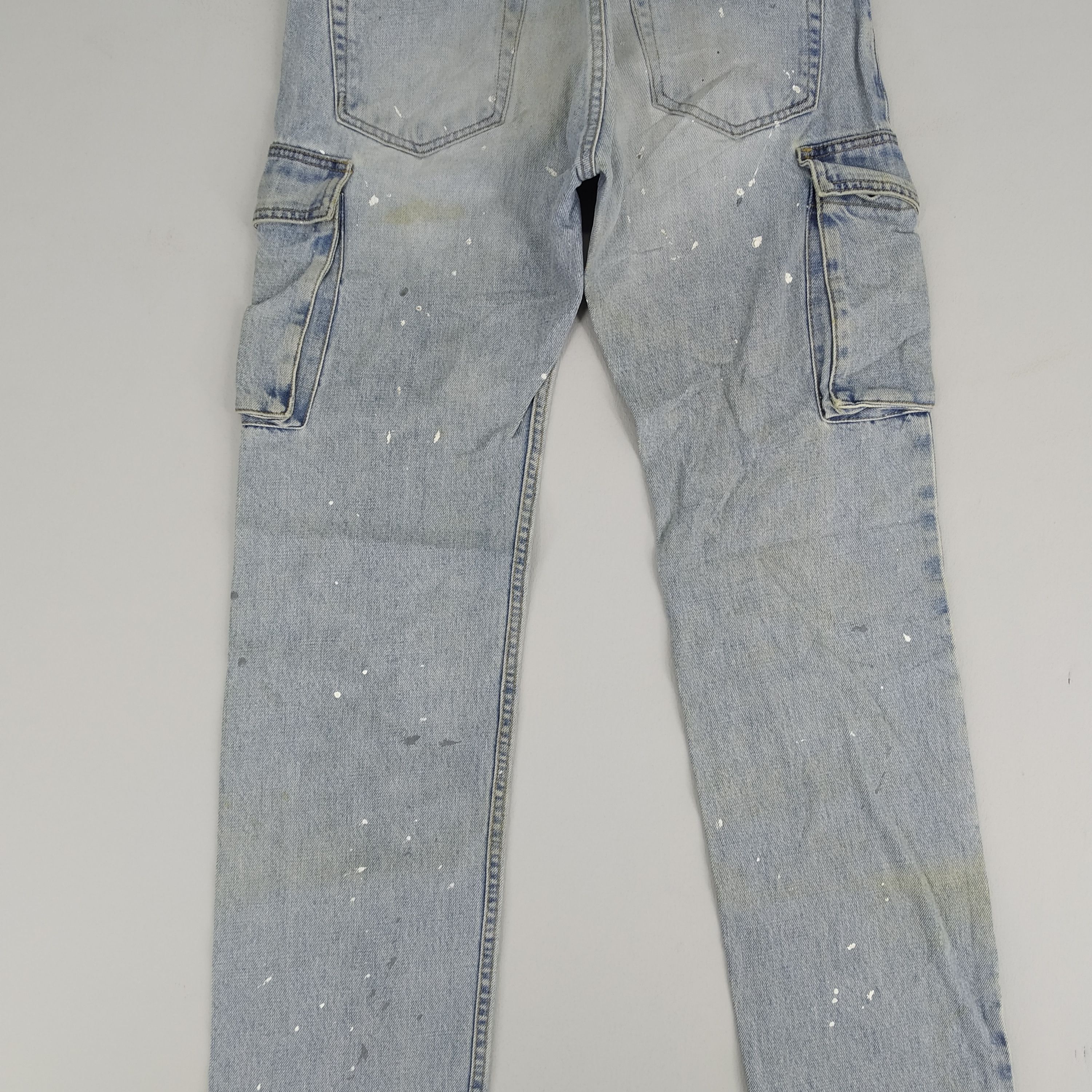 Denime Size 30 Spellbound White Paint Denim Jeans Size US 30 / EU 46 - 3 Thumbnail