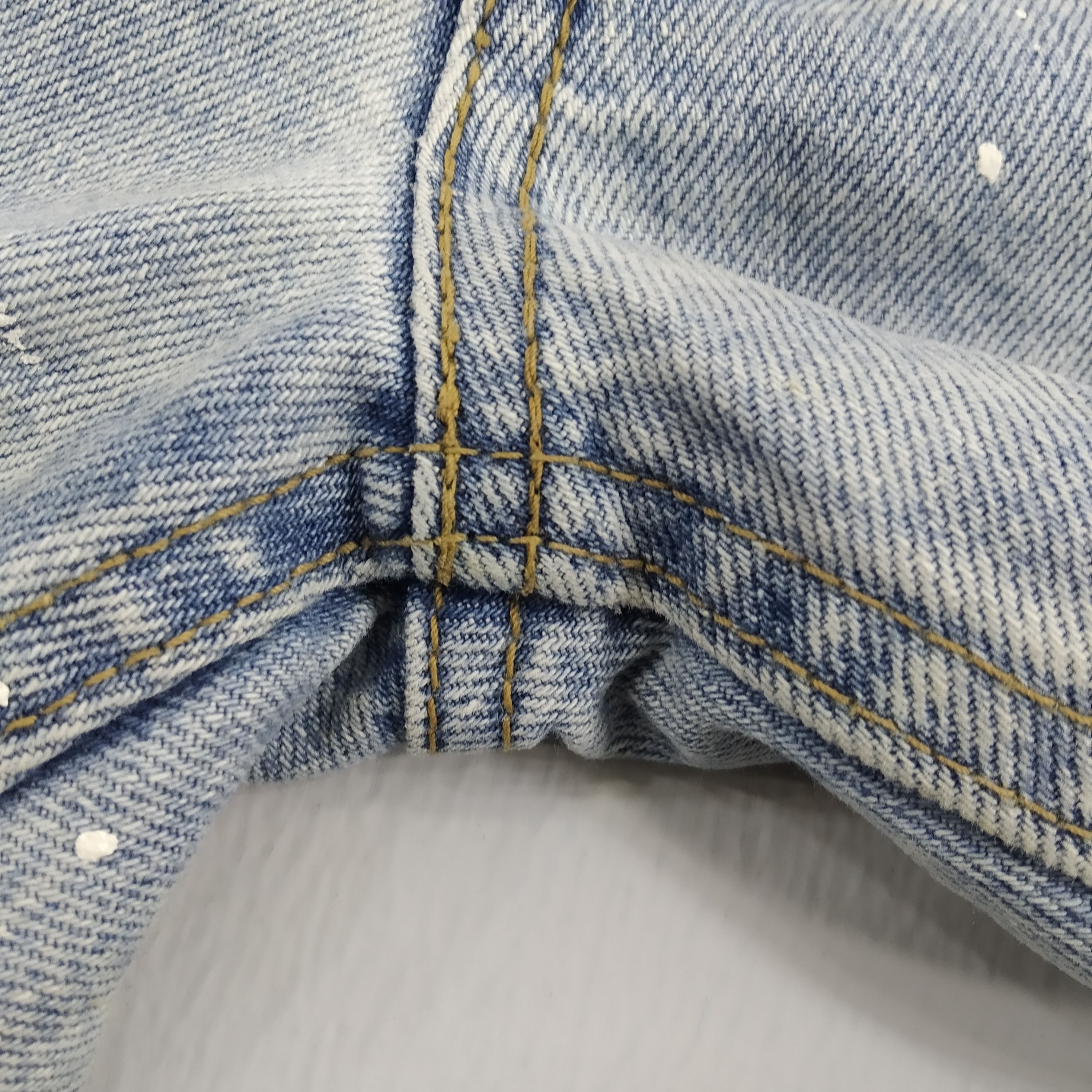 Denime Size 30 Spellbound White Paint Denim Jeans Size US 30 / EU 46 - 9 Thumbnail