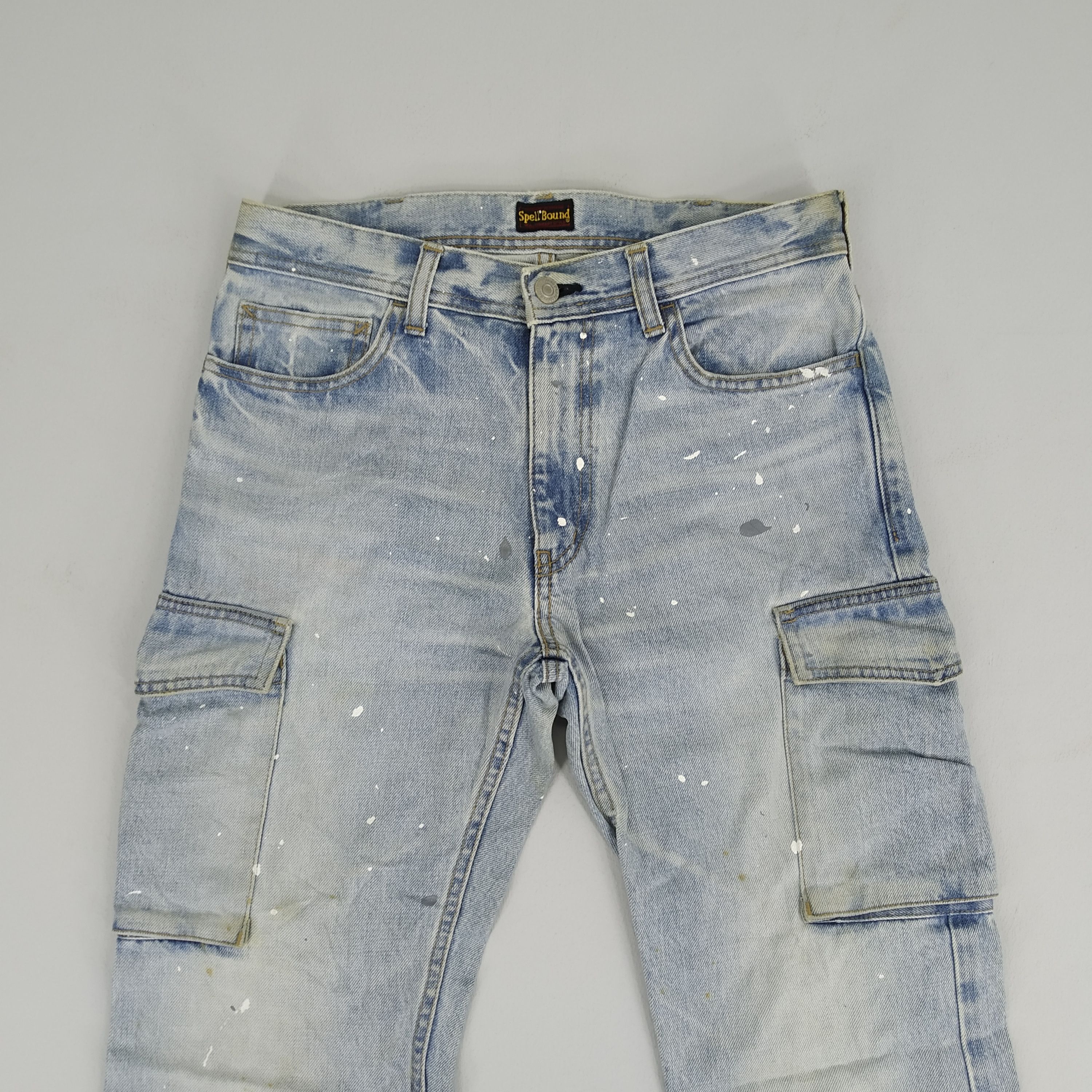 Denime Size 30 Spellbound White Paint Denim Jeans Size US 30 / EU 46 - 4 Thumbnail