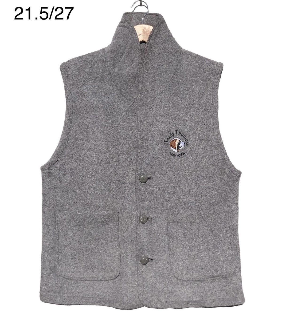 Vintage RARE🔥 Hardy Thomass New York Vests Wool Size US M / EU 48-50 / 2 - 1 Thumbnail