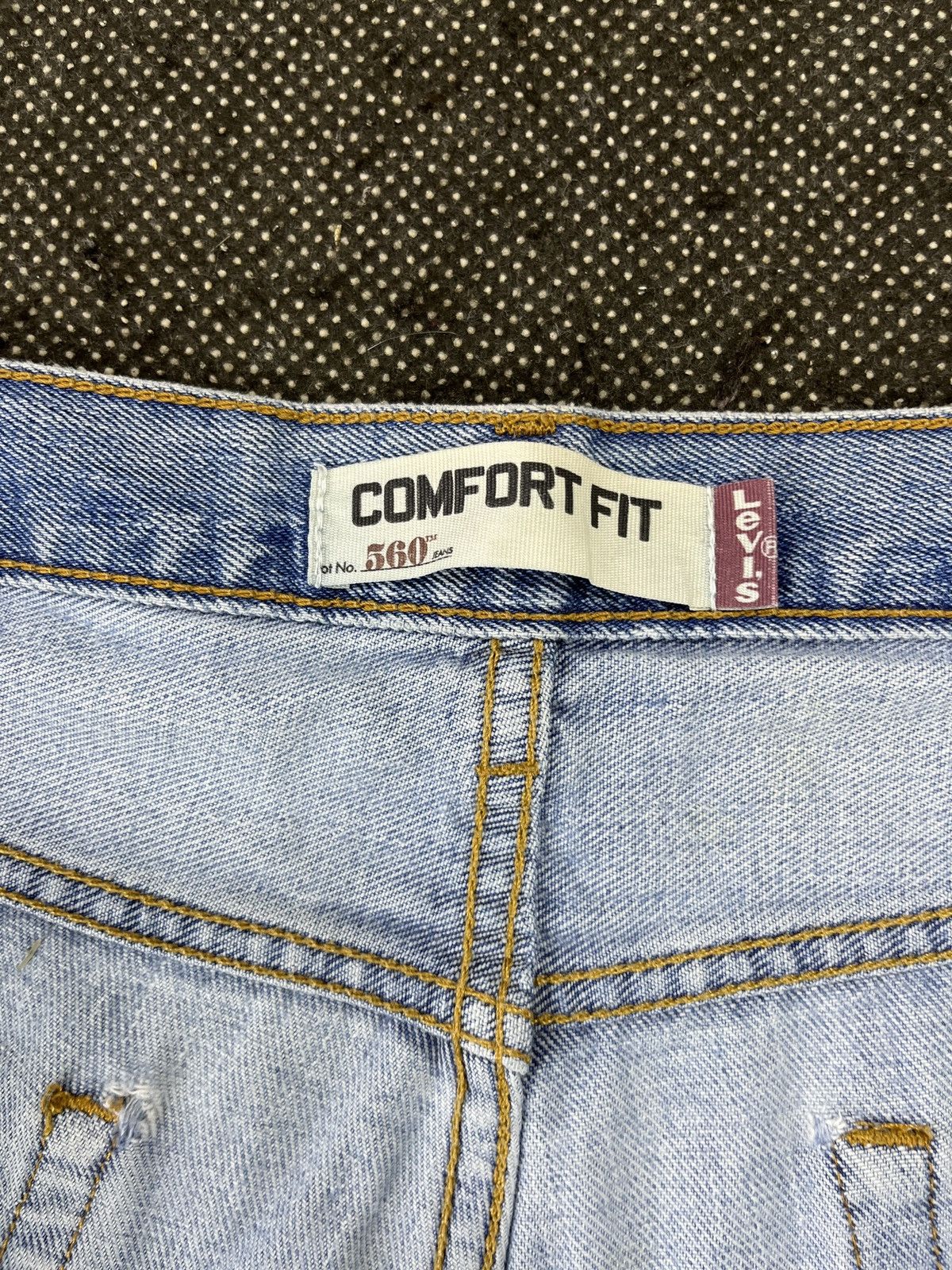 Levi's Vintage Levis 560 Stone Wash Jeans - J712 Size US 40 / EU 56 - 9 Thumbnail