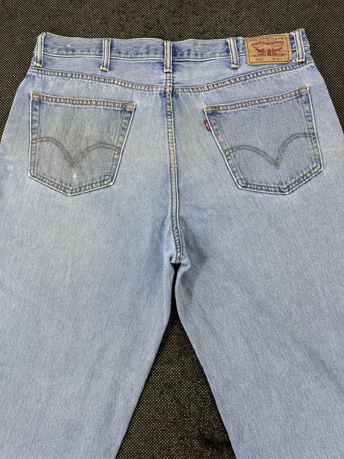 Levi's Vintage Levis 560 Stone Wash Jeans - J712 Size US 40 / EU 56 - 4 Thumbnail