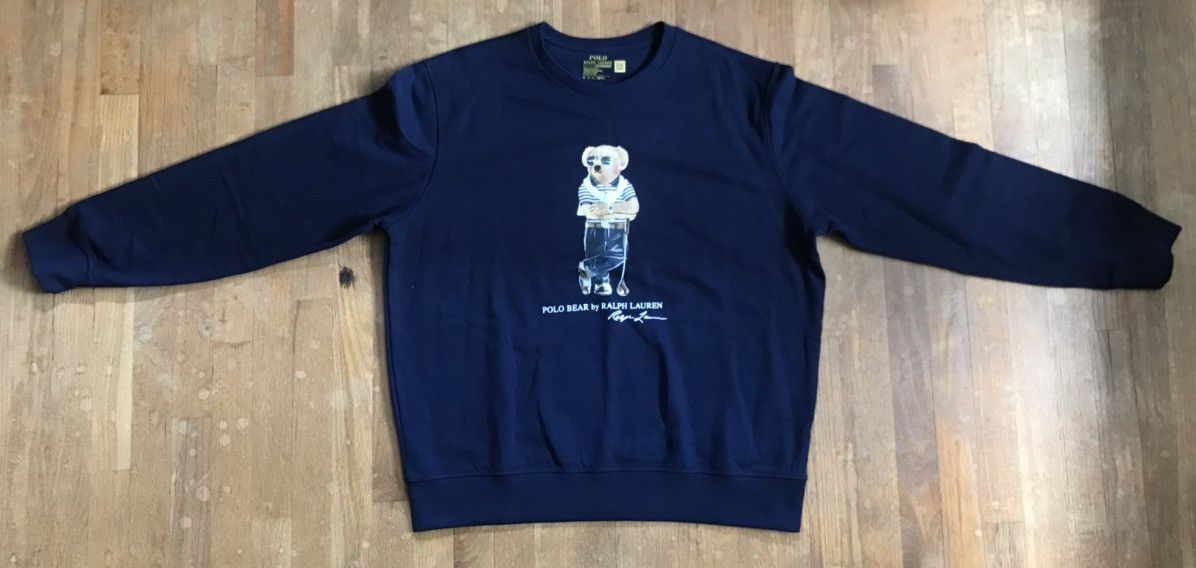 Polo Ralph Lauren Polo Bear Crewneck Size US XL / EU 56 / 4 - 2 Thumbnail