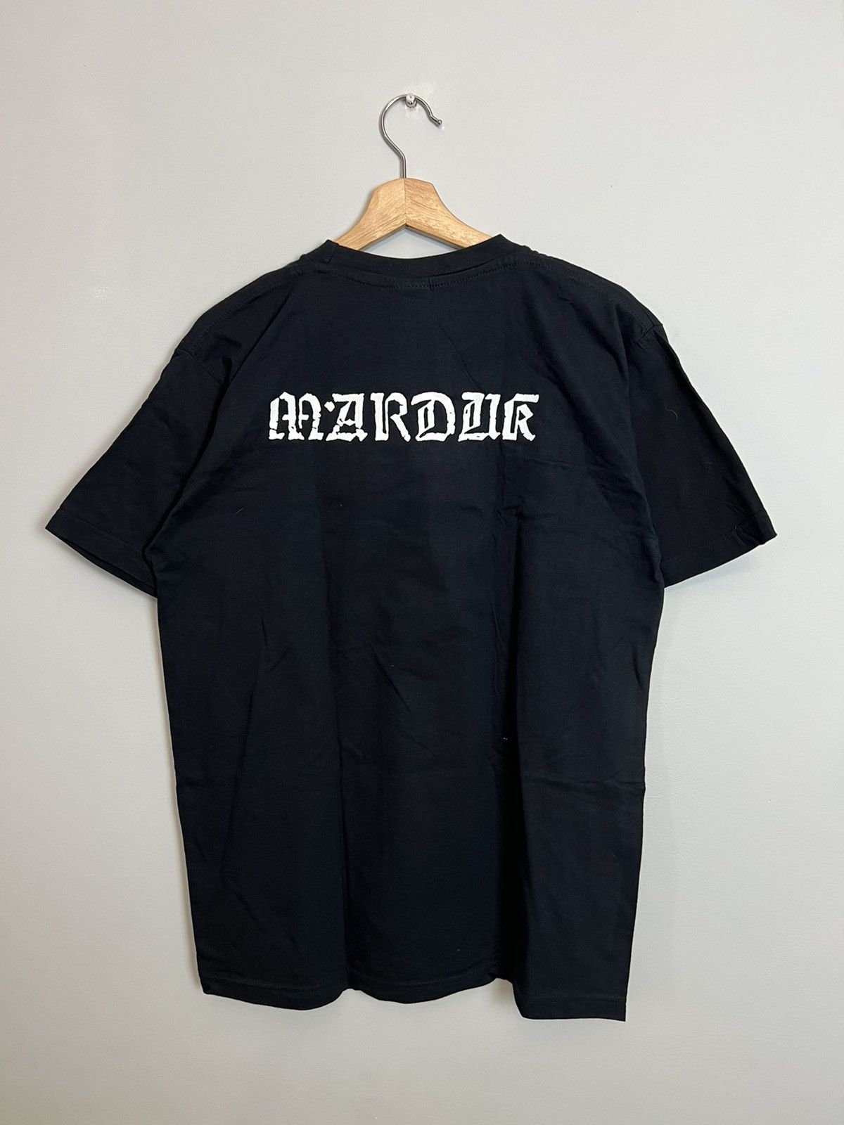 Band Tees Rare 90s Marduk Vintage Black Metal Band Tshirt Size US L / EU 52-54 / 3 - 2 Thumbnail