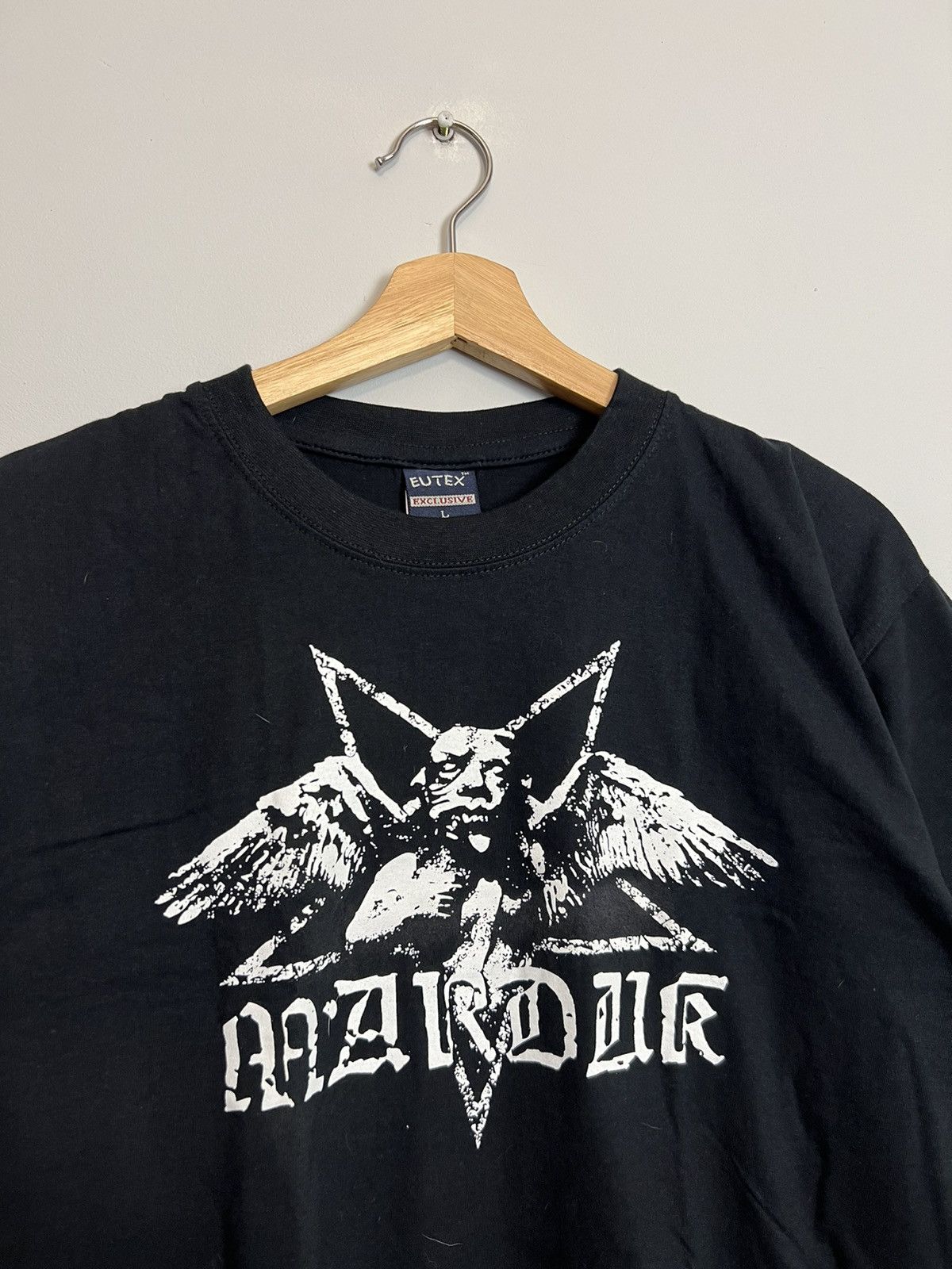 Band Tees Rare 90s Marduk Vintage Black Metal Band Tshirt Size US L / EU 52-54 / 3 - 3 Thumbnail