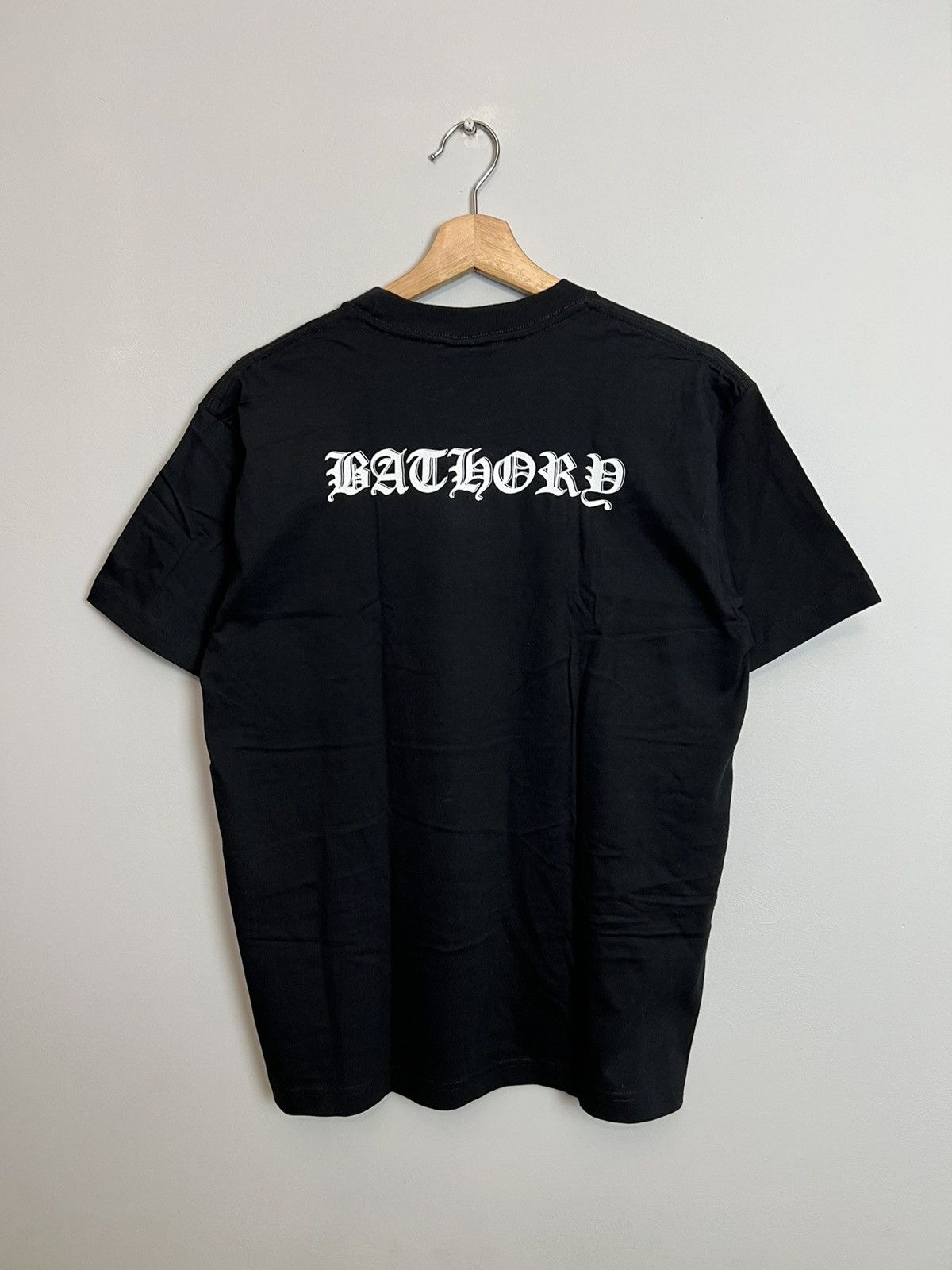 Band Tees Rare 00s Bathory Vintage Band Black Metal T-Shirt Goth Hype Size US M / EU 48-50 / 2 - 2 Thumbnail