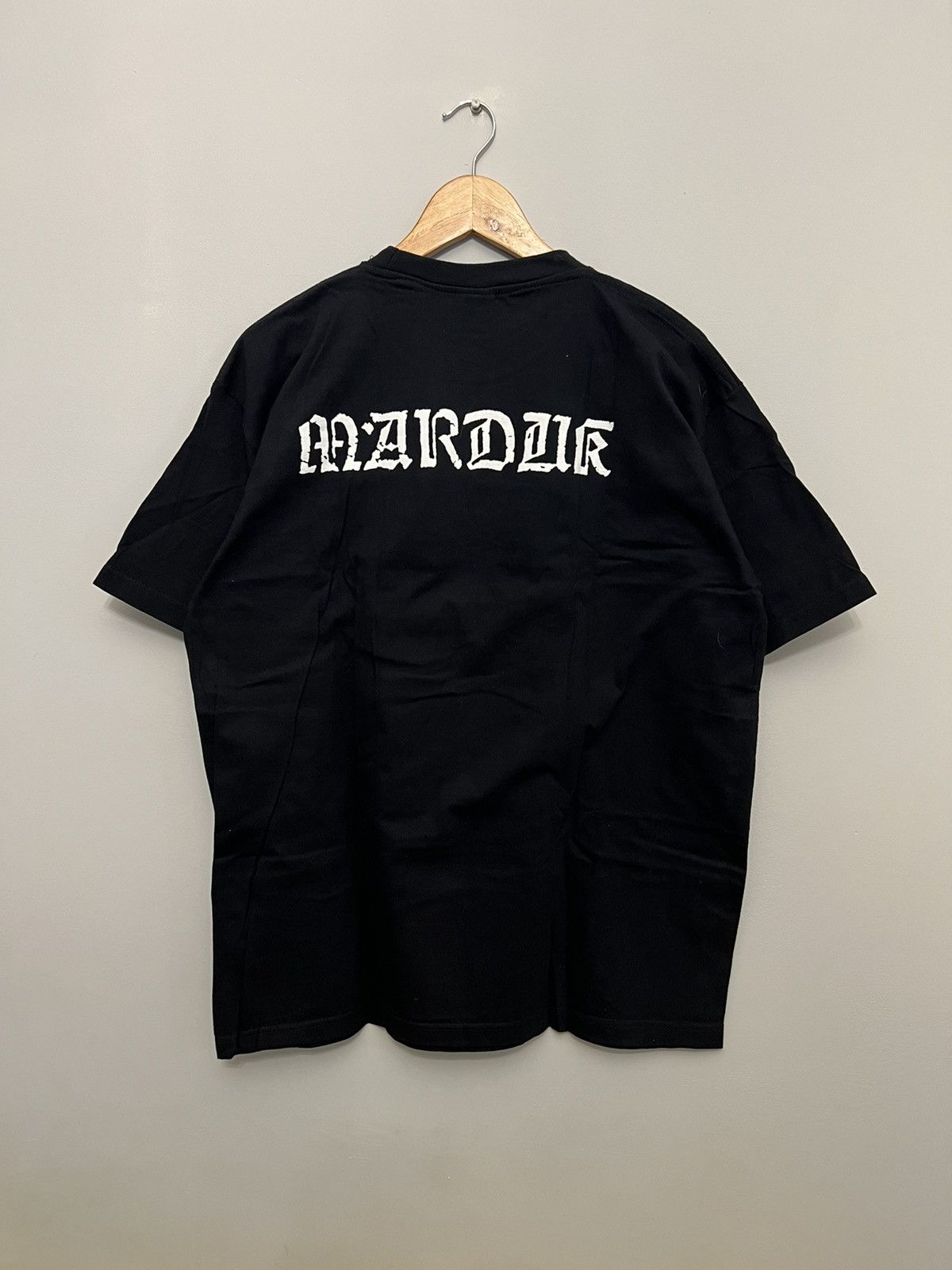 Band Tees Rare 90s Marduk Vintage Black Metal Band Tshirt Size US XL / EU 56 / 4 - 2 Thumbnail