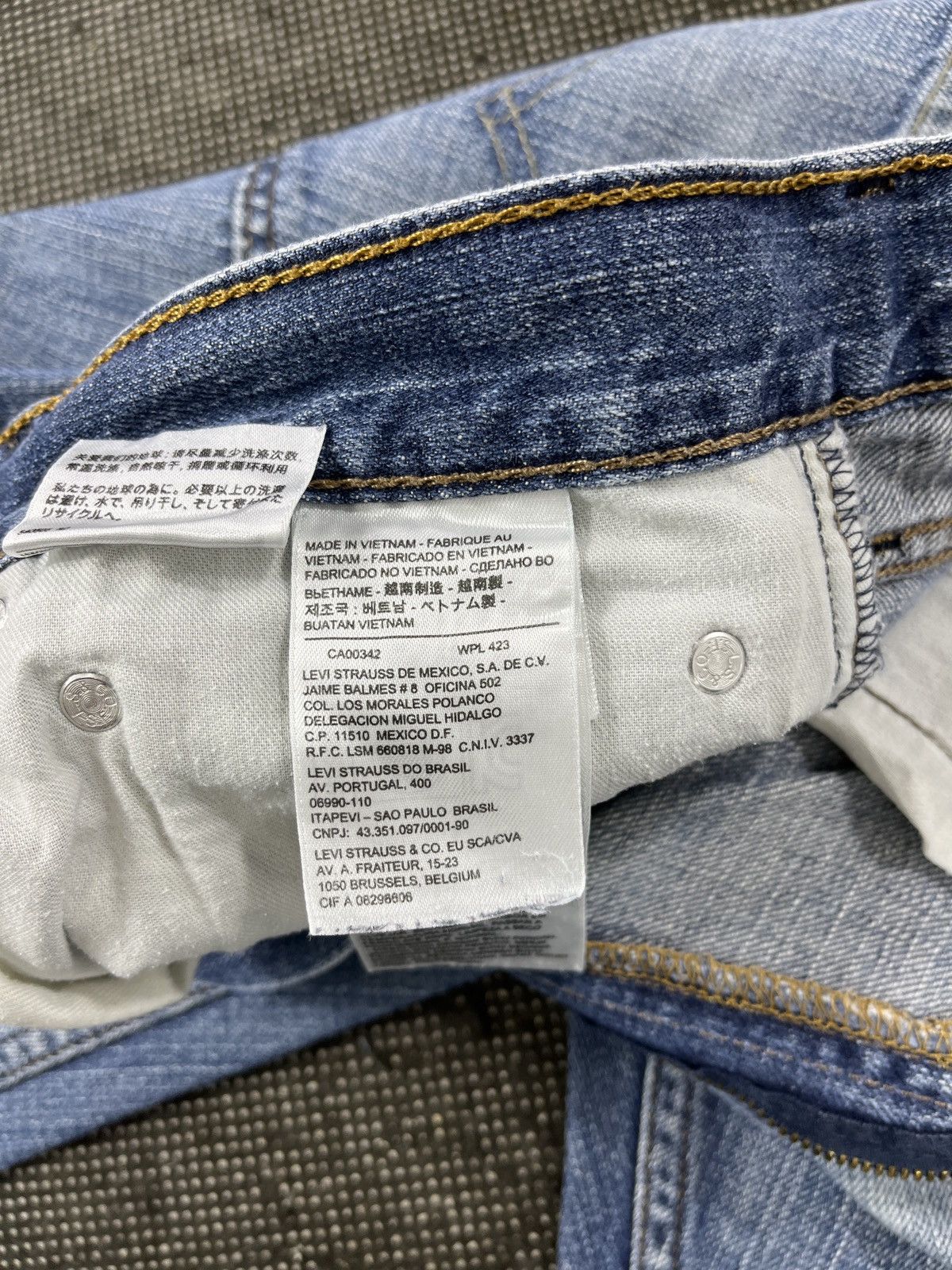 Levi's × Vintage Vintage Levis 527 Mini Flare Jeans - J553 Size US 34 / EU 50 - 8 Thumbnail