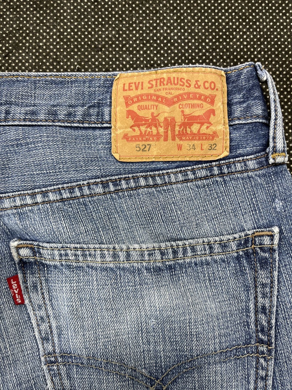 Levi's × Vintage Vintage Levis 527 Mini Flare Jeans - J553 Size US 34 / EU 50 - 10 Thumbnail