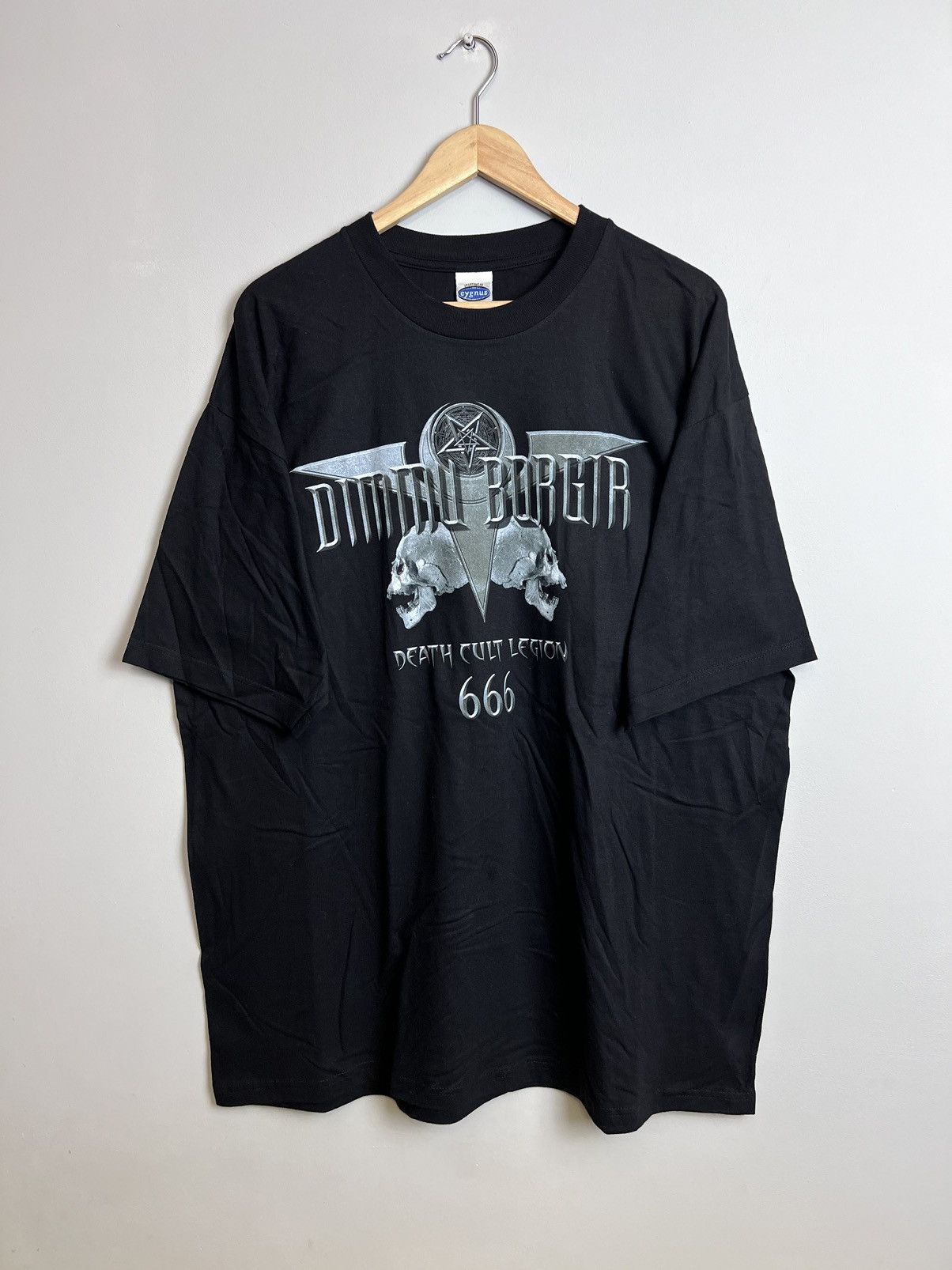 Band Tees Rare Vintage Dimmu Borgir 00s Metal Band T-Shirt Death Cult Size US XL / EU 56 / 4 - 1 Thumbnail