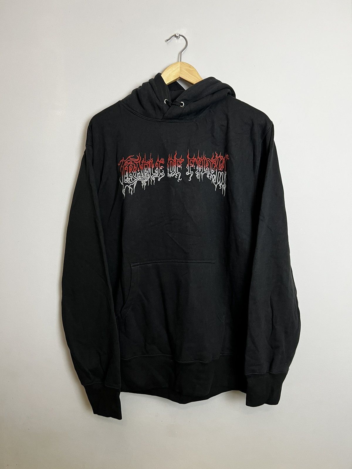 Band Tees Vintage 00s Cradle of Filth Black Metal Band hoodie L Size US L / EU 52-54 / 3 - 1 Thumbnail