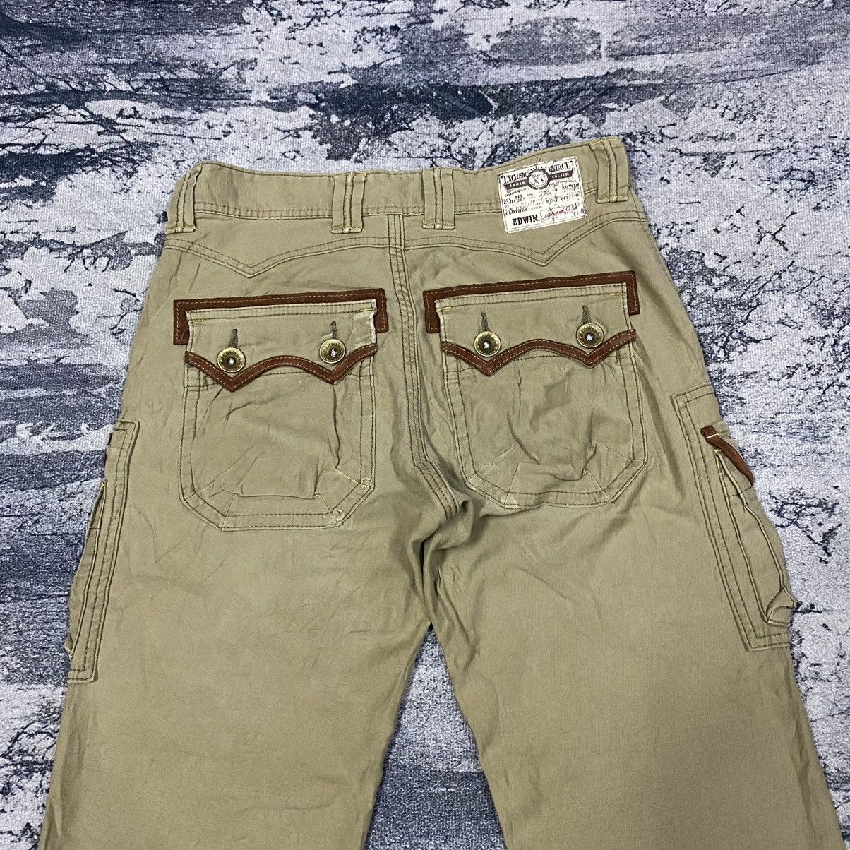 Japanese Brand × Vintage × Voodoo Tactical Vintage Japanese Edwin Distressed Cargo Pants Size US 31 - 10 Thumbnail