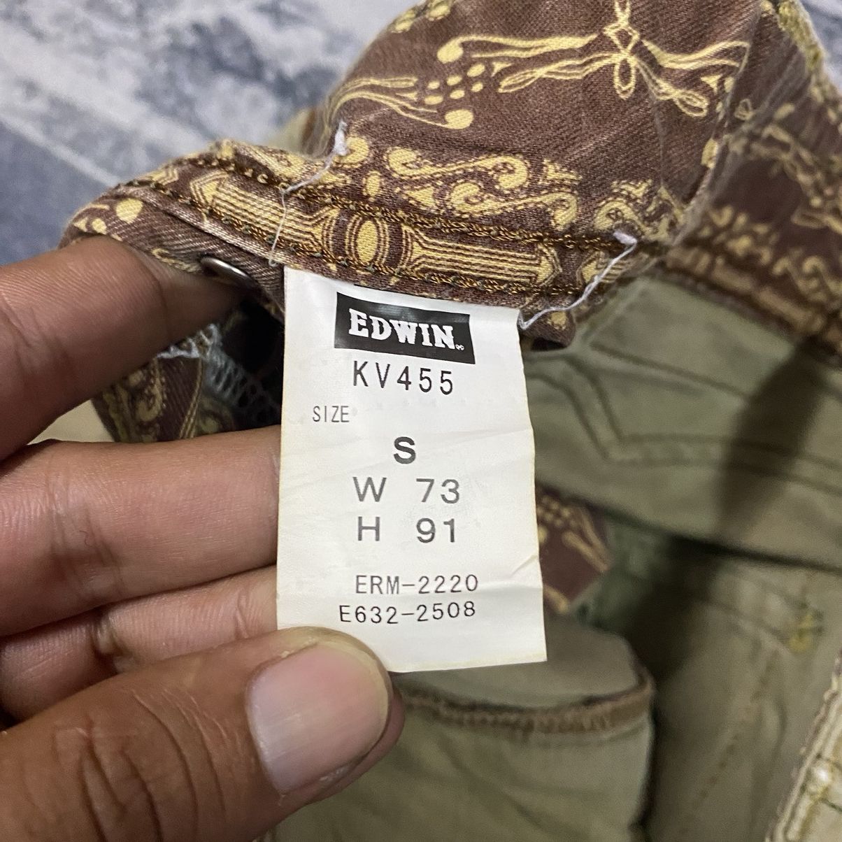Japanese Brand × Vintage × Voodoo Tactical Vintage Japanese Edwin Distressed Cargo Pants Size US 31 - 9 Thumbnail