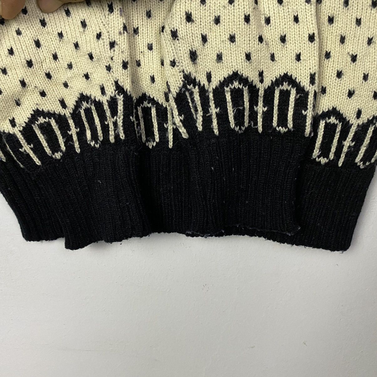 Aran Isles Knitwear × Japanese Brand × Vintage Vintage Create JapaneseBrand Native Knitwear Sweater Jumper Size XS / US 0-2 / IT 36-38 - 8 Thumbnail
