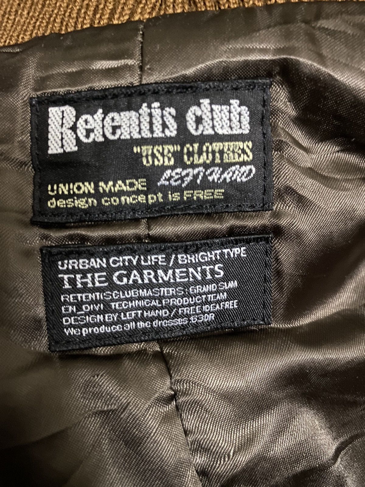 Japanese Brand Vintage Union Made Retentis Club Varsity Jacket Size US S / EU 44-46 / 1 - 6 Thumbnail