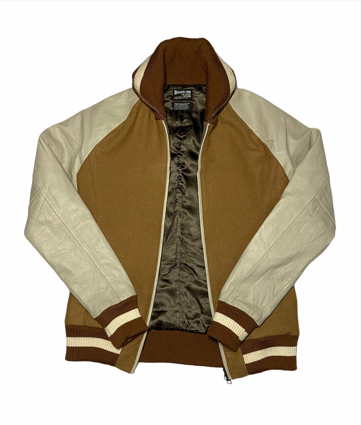 Japanese Brand Vintage Union Made Retentis Club Varsity Jacket Size US S / EU 44-46 / 1 - 1 Thumbnail