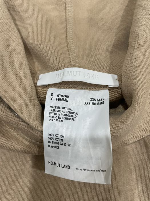 Designer Archive Helmut lang thermal military hooded reverse weave