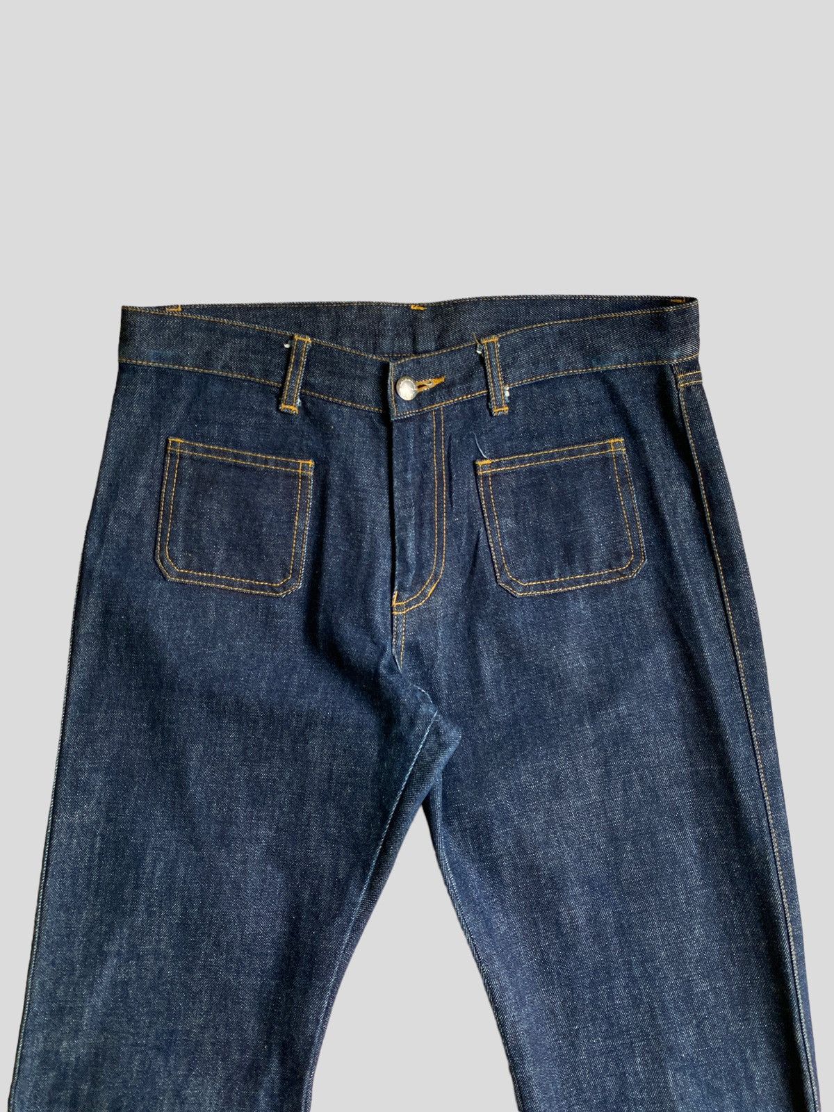 Katharine Hamnett London Flared Katharine Hamnett London Bush Pant Boot Cut Denim Size US 29 - 3 Thumbnail