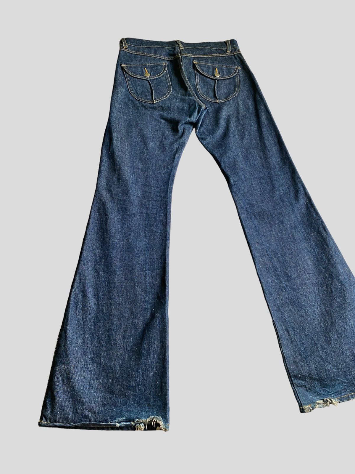 Katharine Hamnett London Flared Katharine Hamnett London Bush Pant Boot Cut Denim Size US 29 - 14 Thumbnail