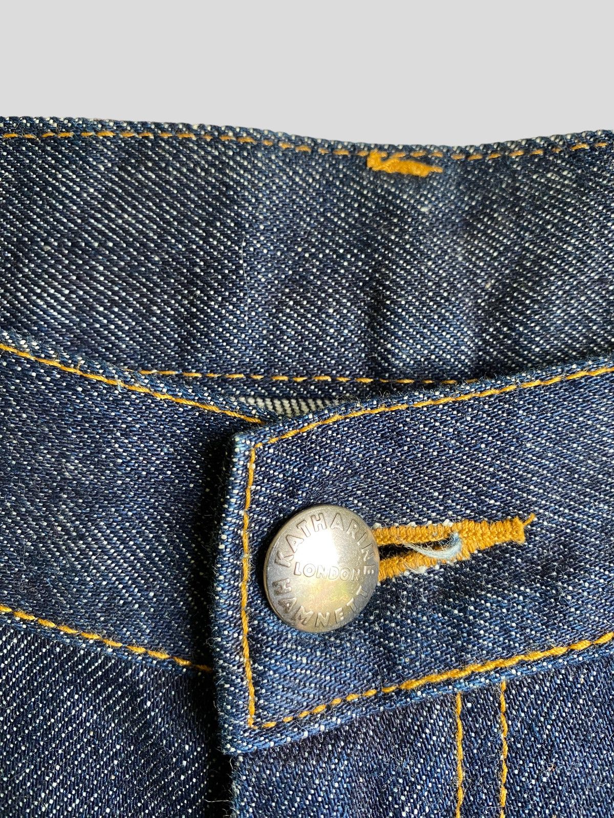 Katharine Hamnett London Flared Katharine Hamnett London Bush Pant Boot Cut Denim Size US 29 - 8 Thumbnail