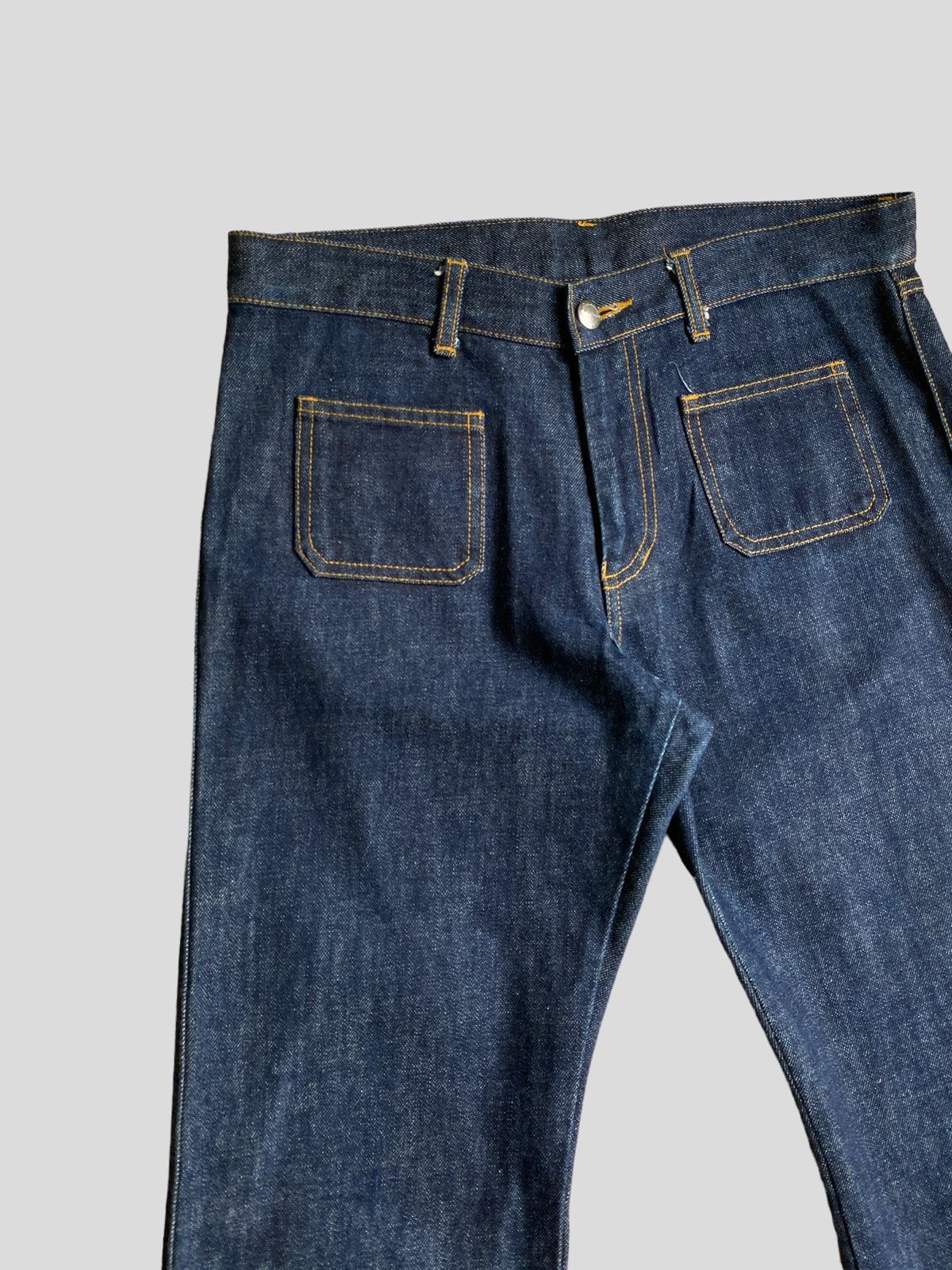Katharine Hamnett London Flared Katharine Hamnett London Bush Pant Boot Cut Denim Size US 29 - 4 Thumbnail