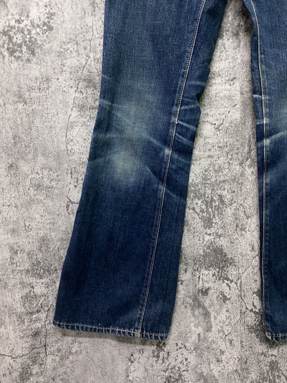 Japanese Brand Flared SKOAL Bush Pant Bootcut Bell Bottom Denim Size US 28 / EU 44 - 9 Thumbnail
