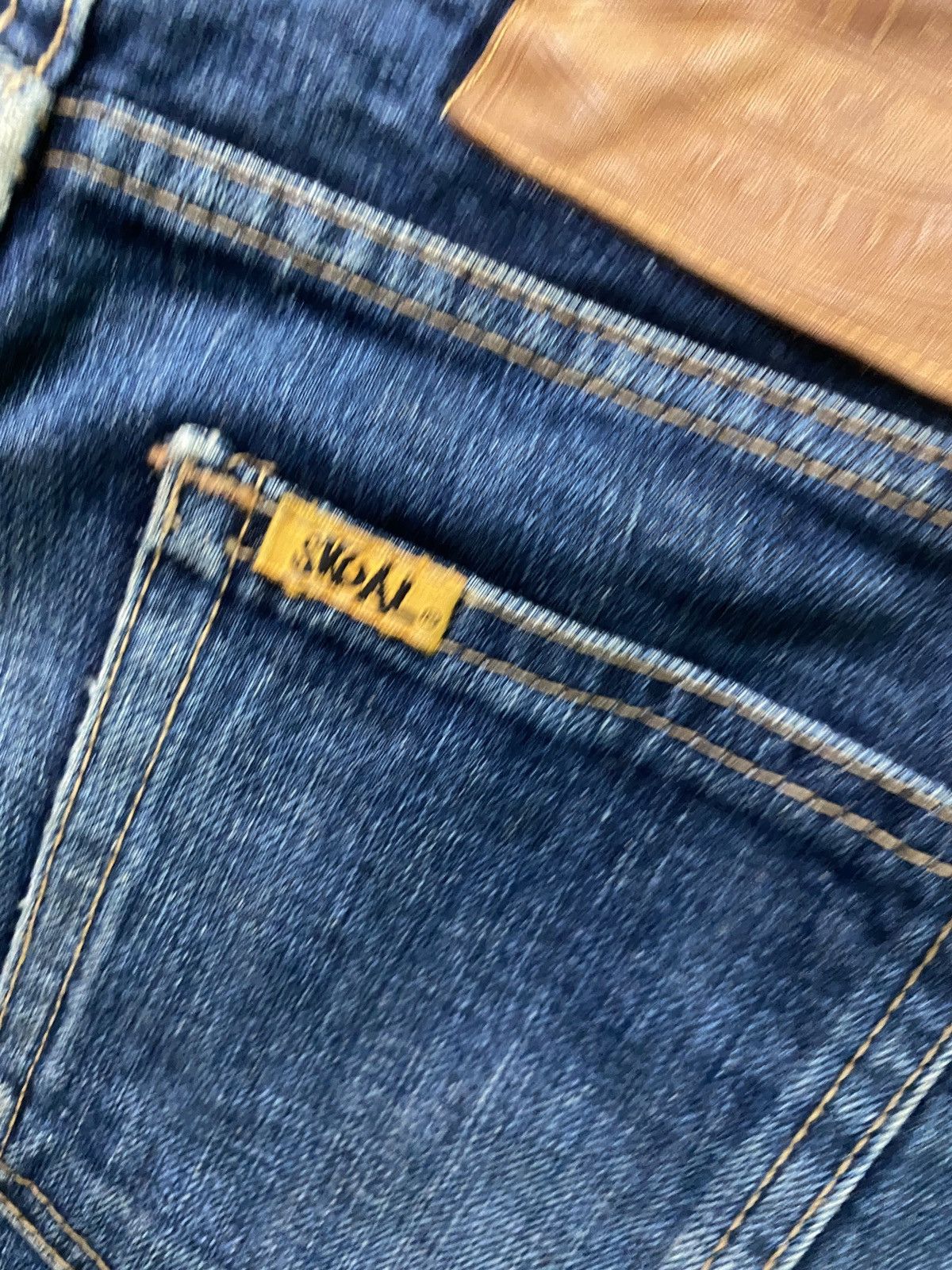 Japanese Brand Flared SKOAL Bush Pant Bootcut Bell Bottom Denim Size US 28 / EU 44 - 15 Thumbnail