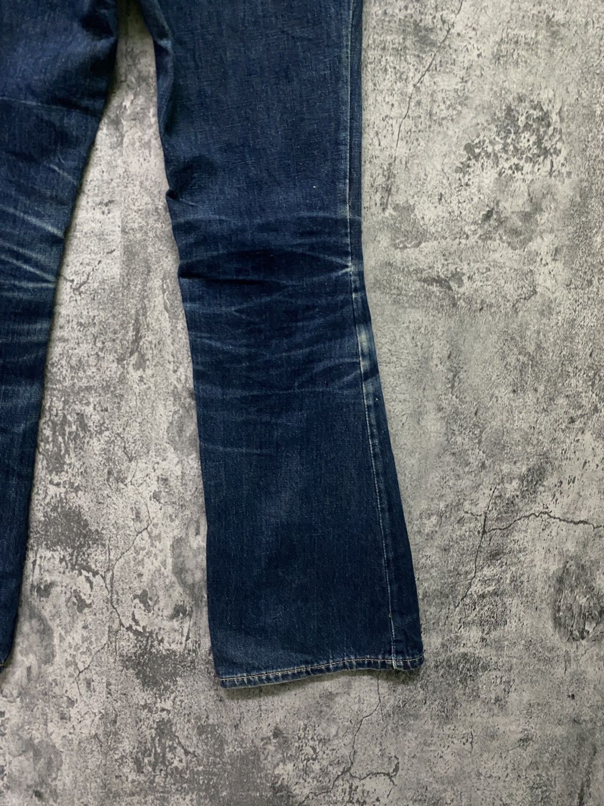 Japanese Brand Flared SKOAL Bush Pant Bootcut Bell Bottom Denim Size US 28 / EU 44 - 13 Thumbnail