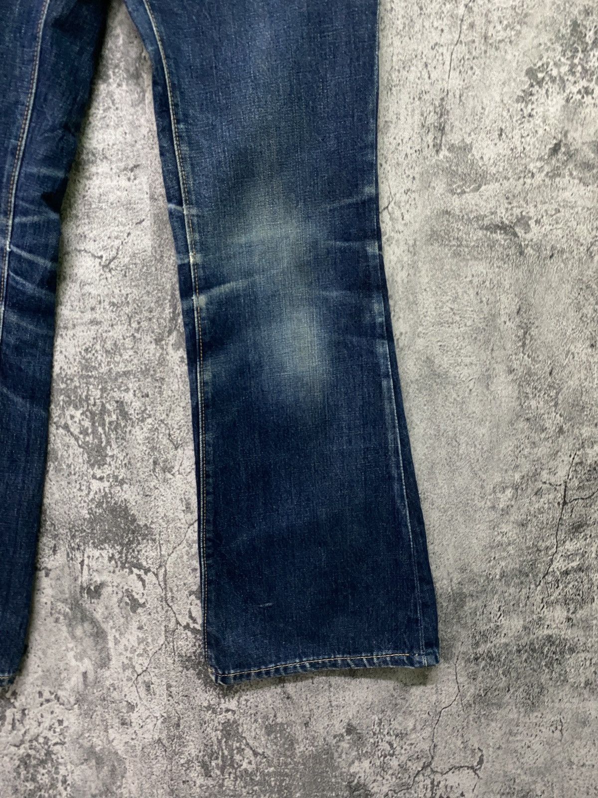 Japanese Brand Flared SKOAL Bush Pant Bootcut Bell Bottom Denim Size US 28 / EU 44 - 10 Thumbnail