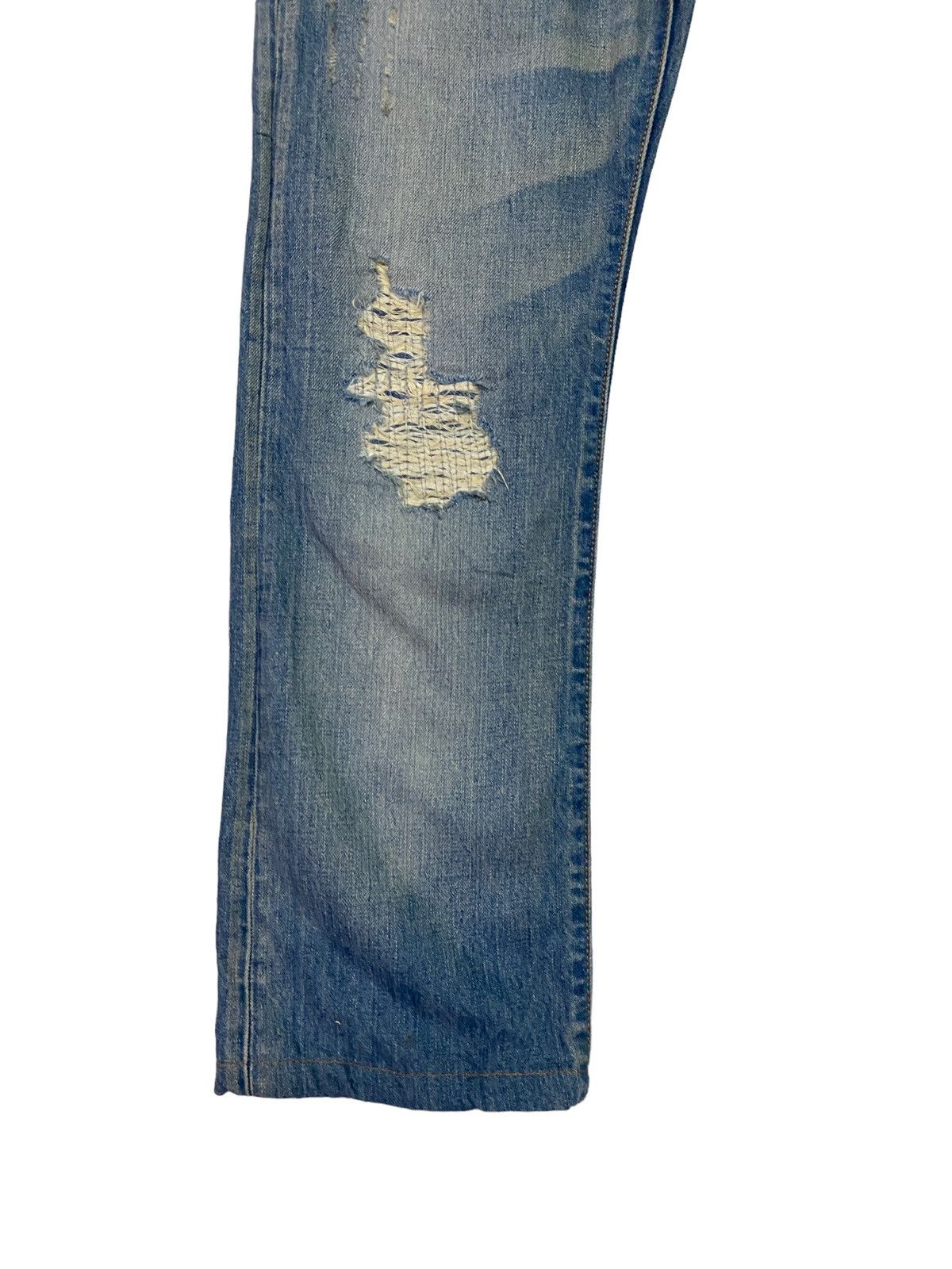 Japanese Brand × Vintage Vintage Distressed COCOLULU Pink Pocket Low Rise Denim S46k Size US 28 / EU 44 - 6 Thumbnail