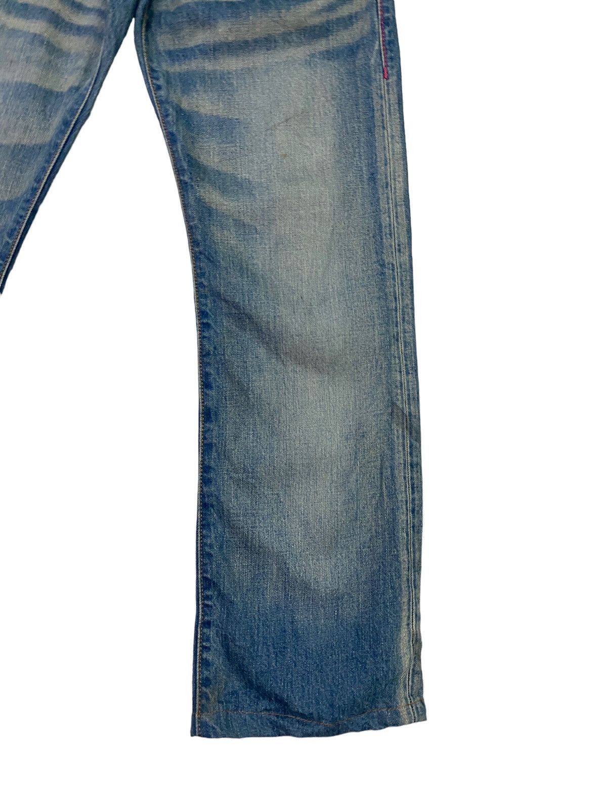 Japanese Brand × Vintage Vintage Distressed COCOLULU Pink Pocket Low Rise Denim S46k Size US 28 / EU 44 - 7 Thumbnail