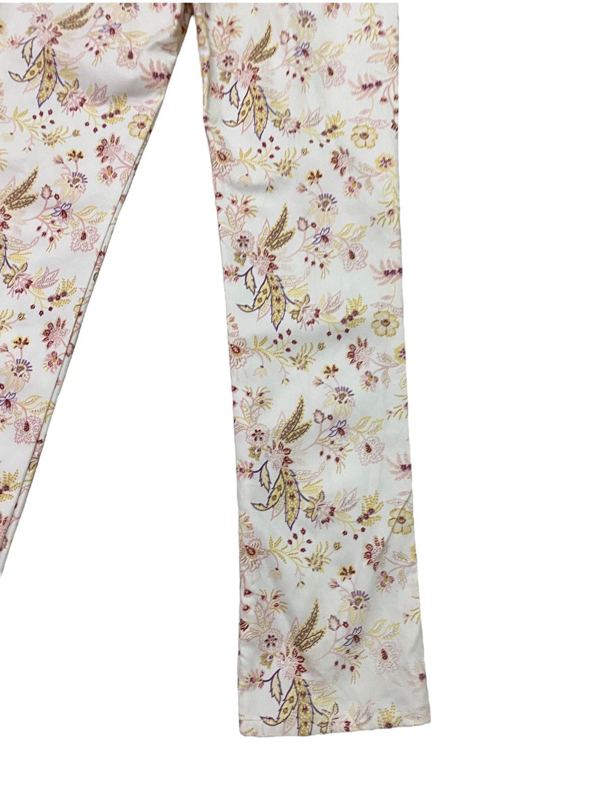 Designer × Japanese Brand × Vintage Vintage Et Boite OverPrinted Flower Design Pant S46K Size US 26 / EU 42 - 13 Thumbnail