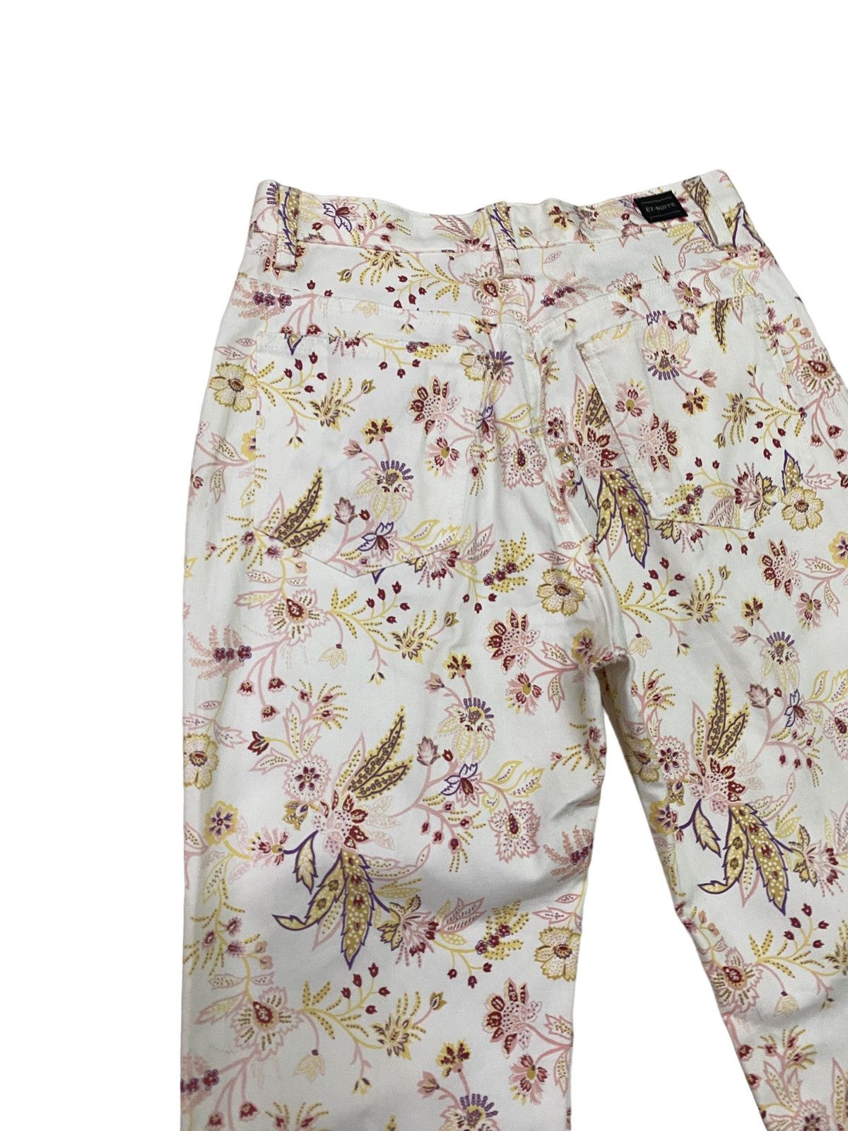 Designer × Japanese Brand × Vintage Vintage Et Boite OverPrinted Flower Design Pant S46K Size US 26 / EU 42 - 11 Thumbnail