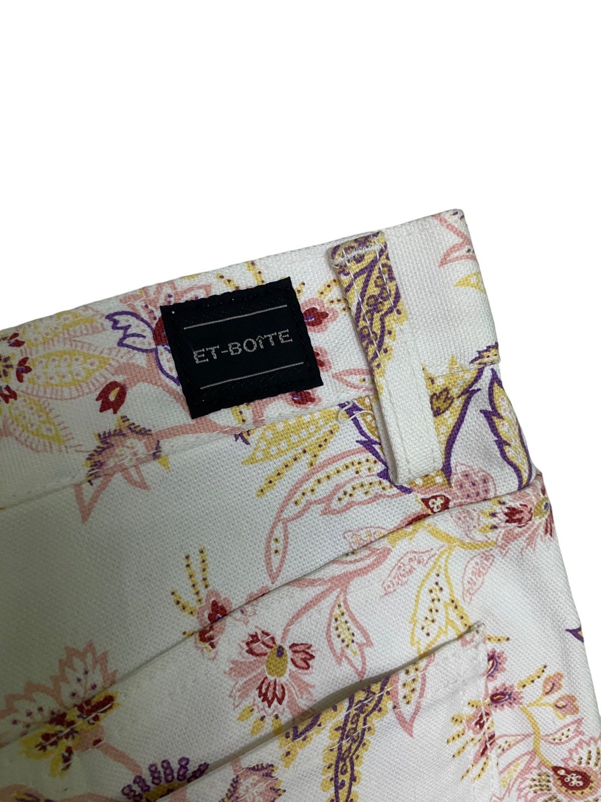 Designer × Japanese Brand × Vintage Vintage Et Boite OverPrinted Flower Design Pant S46K Size US 26 / EU 42 - 16 Thumbnail
