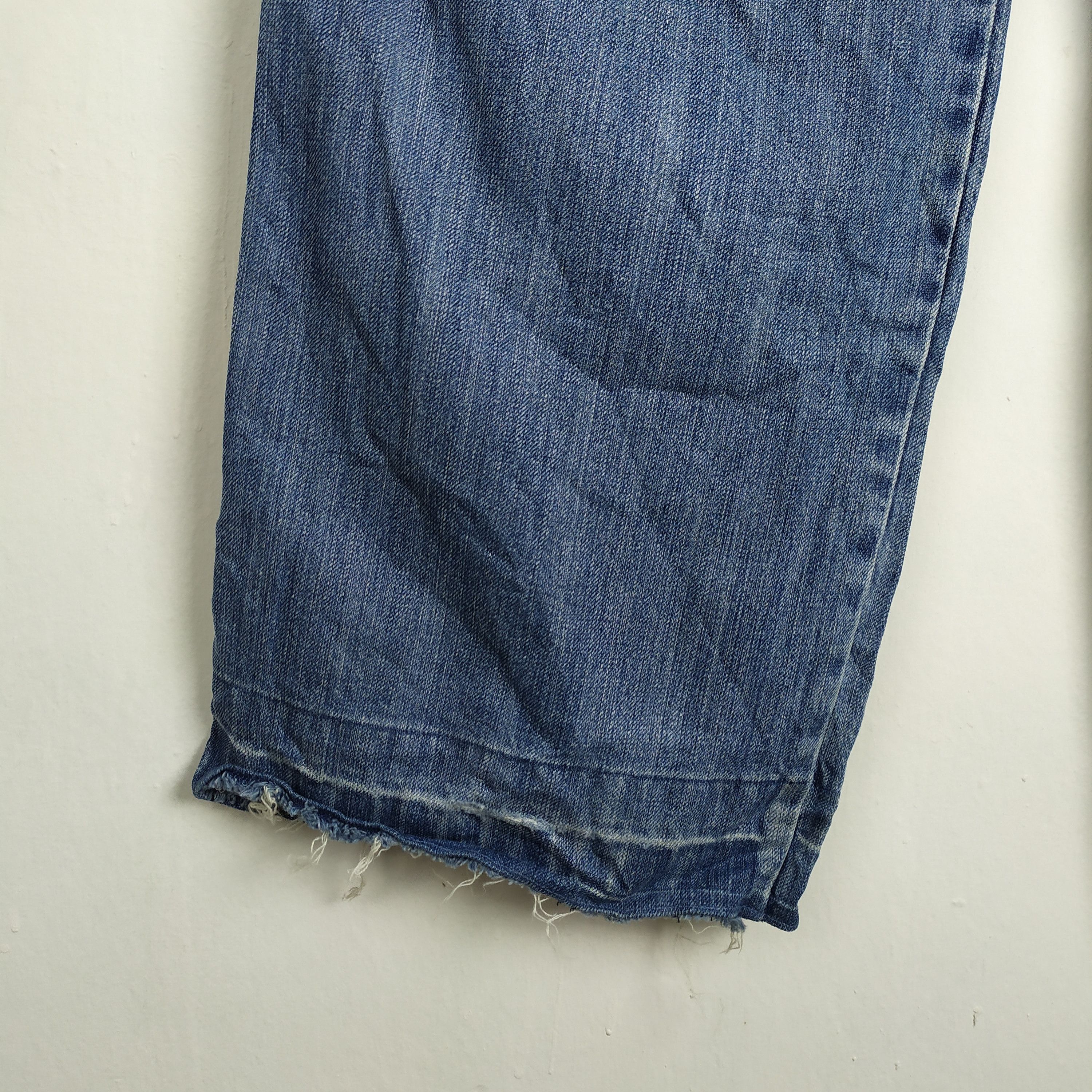 Japanese Brand × StraightFaded VINTAGE JAPANESE JEANS BAGGY CARGO PANTS Size US 34 / EU 50 - 8 Thumbnail
