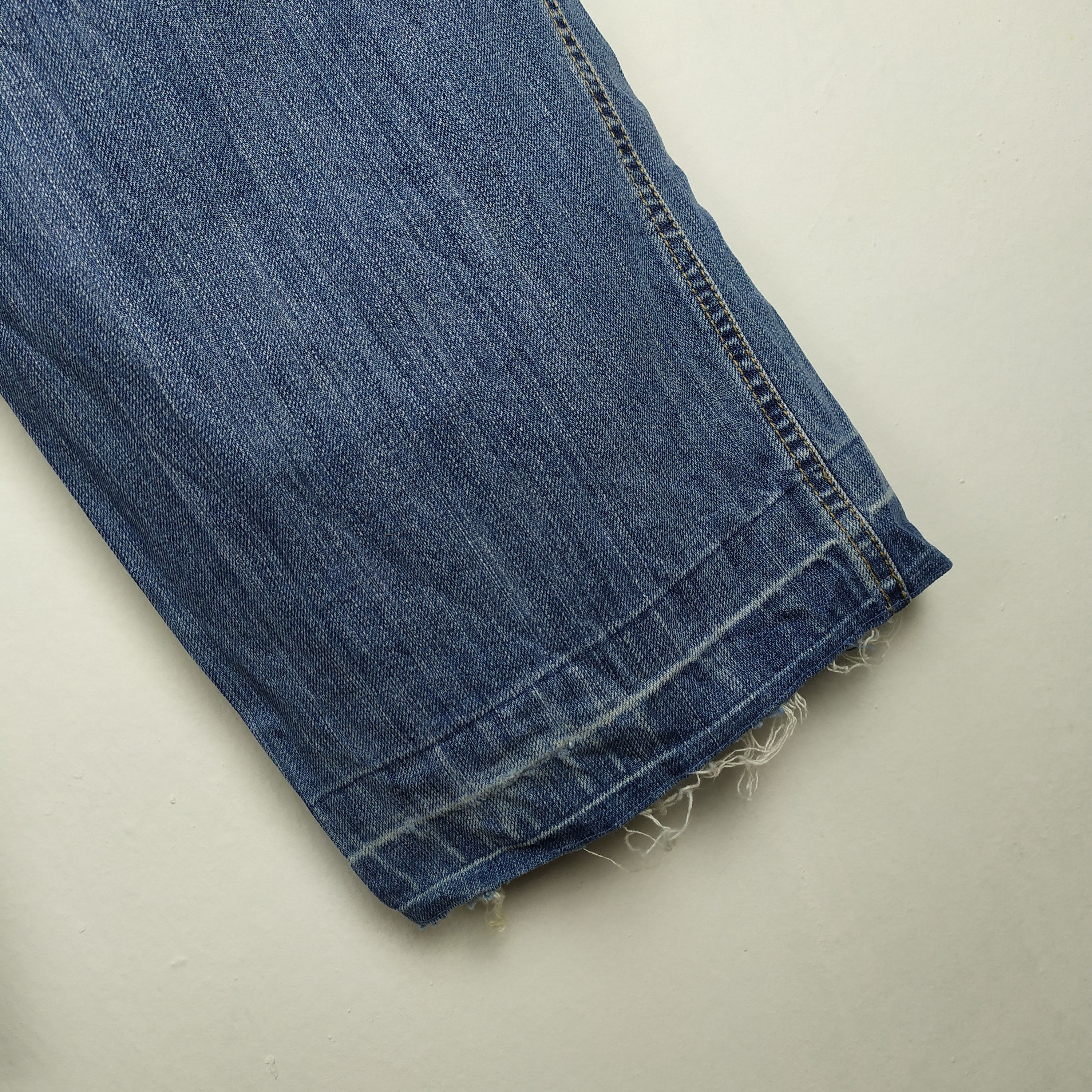 Japanese Brand × StraightFaded VINTAGE JAPANESE JEANS BAGGY CARGO PANTS Size US 34 / EU 50 - 7 Thumbnail