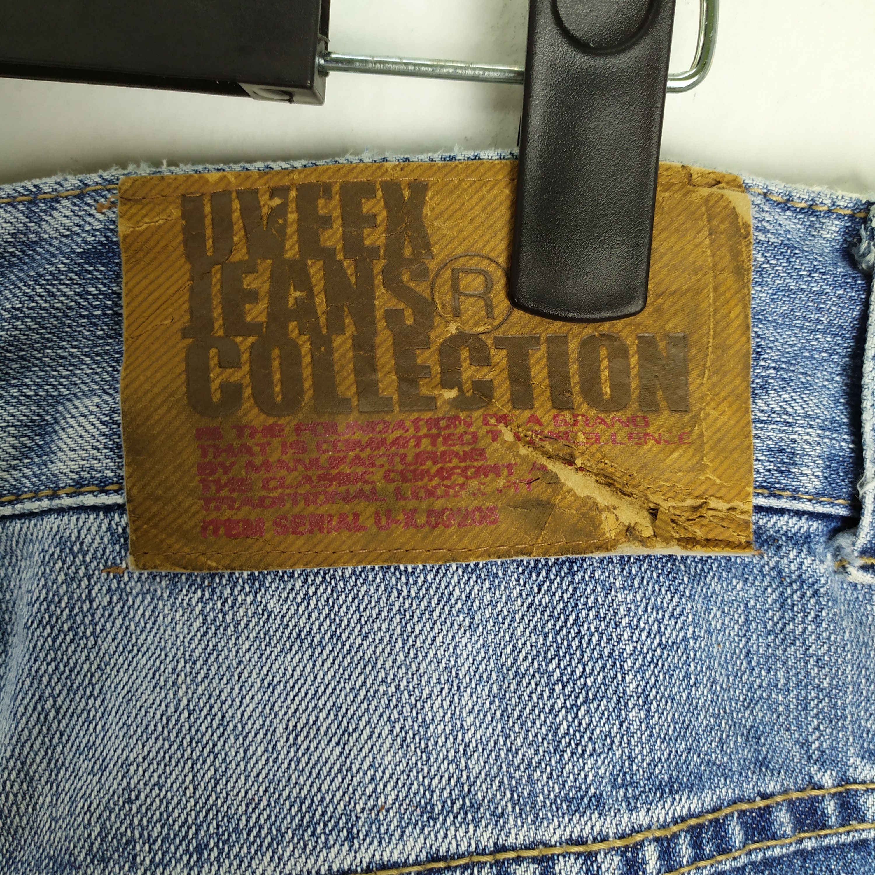 Japanese Brand × StraightFaded VINTAGE JAPANESE JEANS BAGGY CARGO PANTS Size US 34 / EU 50 - 17 Thumbnail