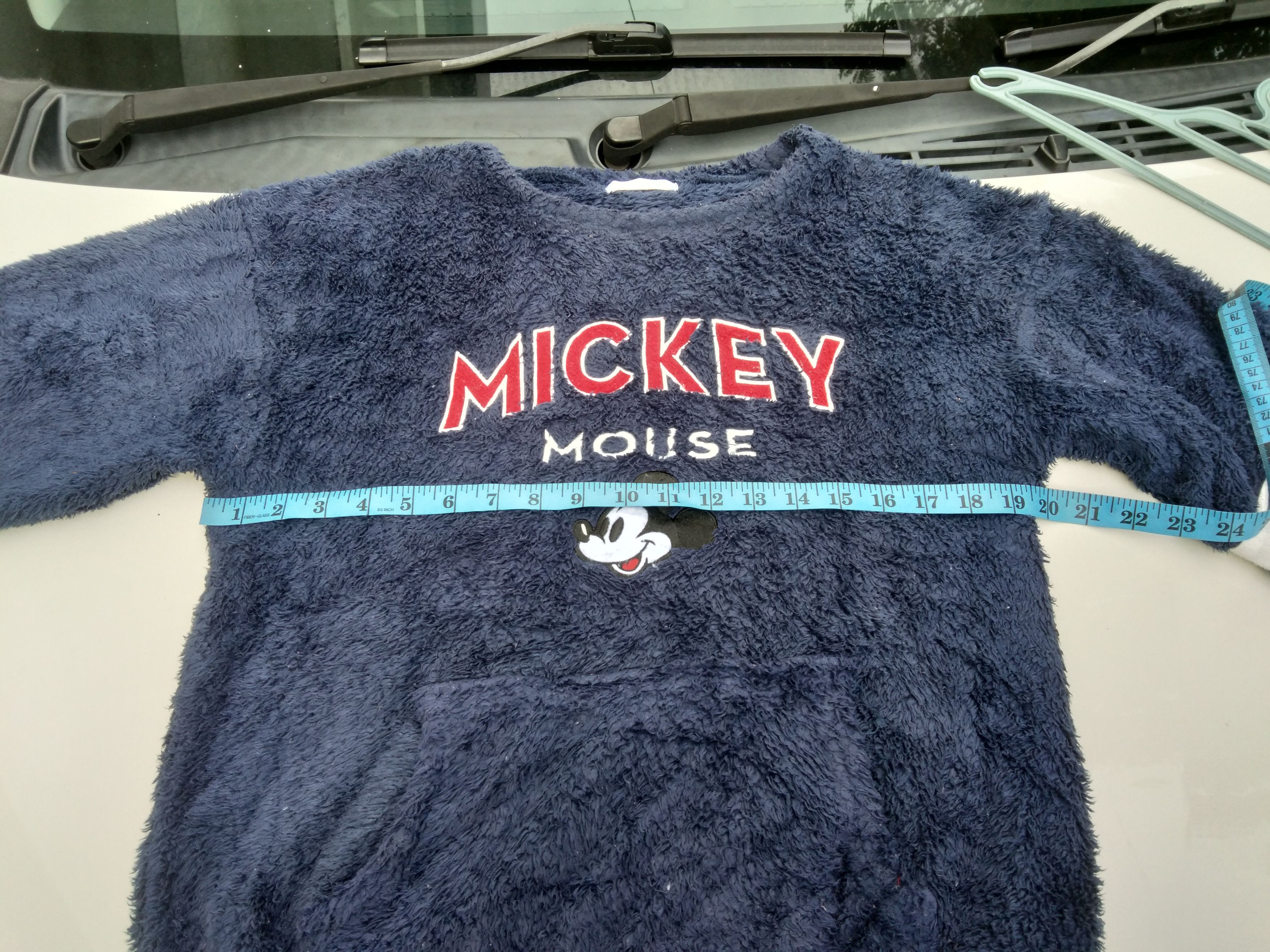 Disney × Mickey Mouse MICKEY MOUSE DEEP PILE FLEECE SWEATSHIRT Size US M / EU 48-50 / 2 - 7 Thumbnail