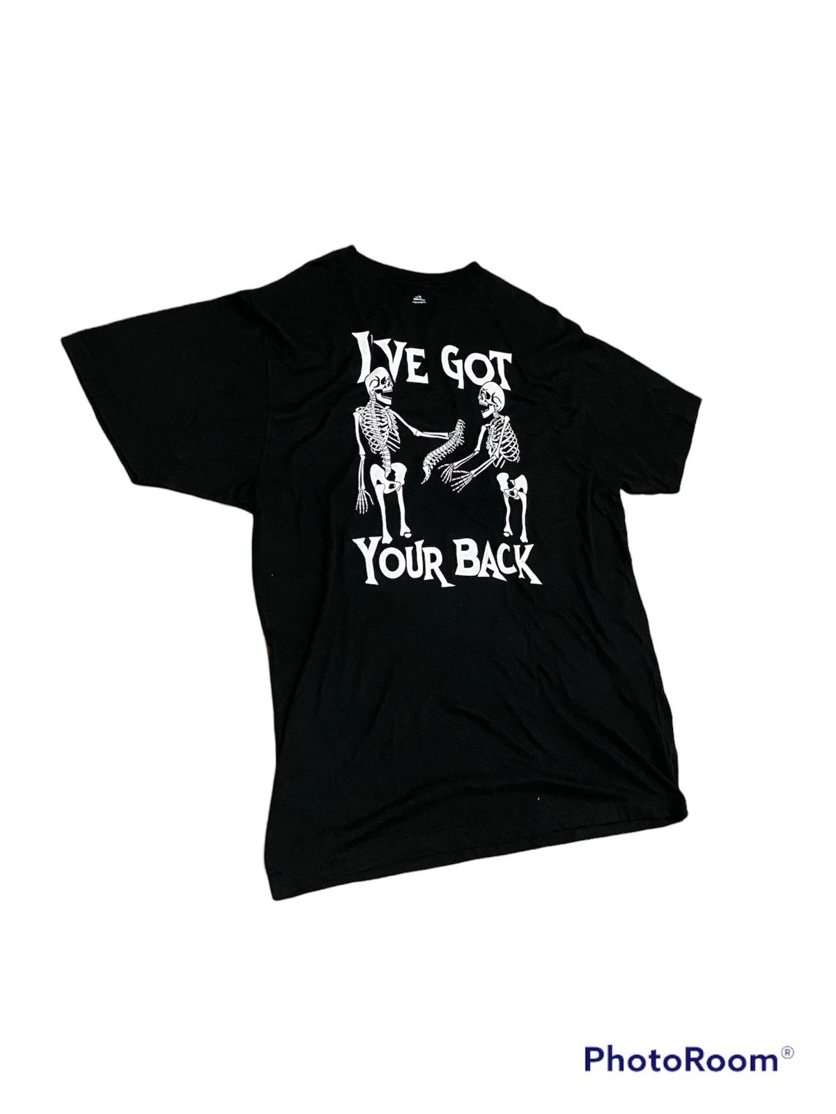 Japanese Brand × Vintage Vintage Halloween Skeleton I Got Your Back Tees Size US XL / EU 56 / 4 - 3 Thumbnail