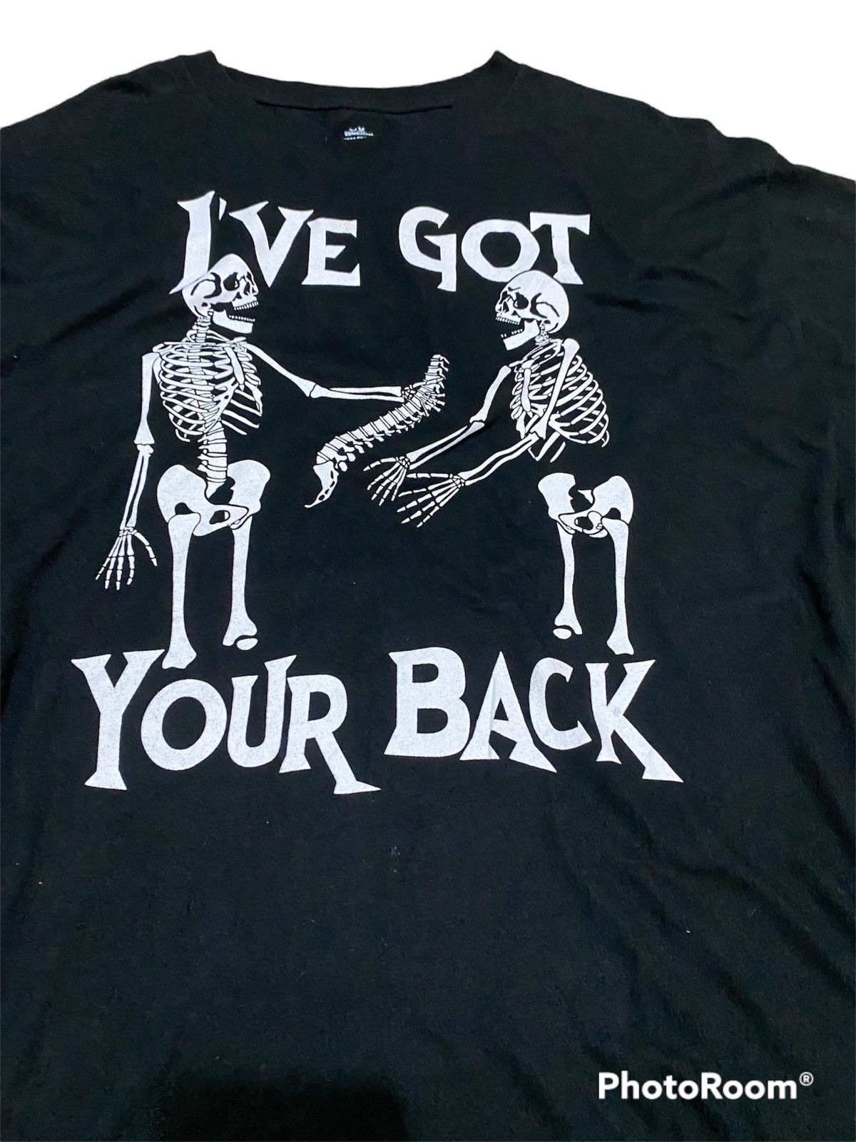 Japanese Brand × Vintage Vintage Halloween Skeleton I Got Your Back Tees Size US XL / EU 56 / 4 - 2 Thumbnail