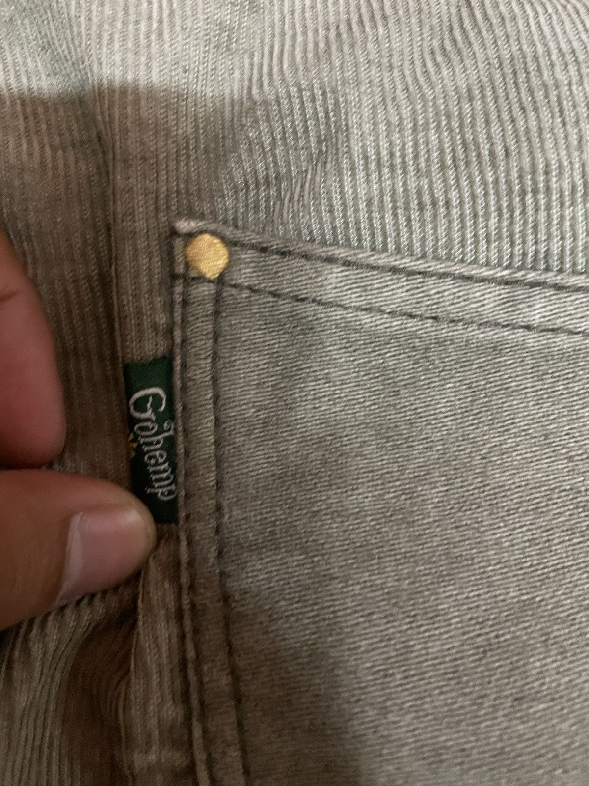 Japanese Brand Japanese Tradition GoHemp trousers corduroy crafted w32 Size US 32 / EU 48 - 7 Thumbnail