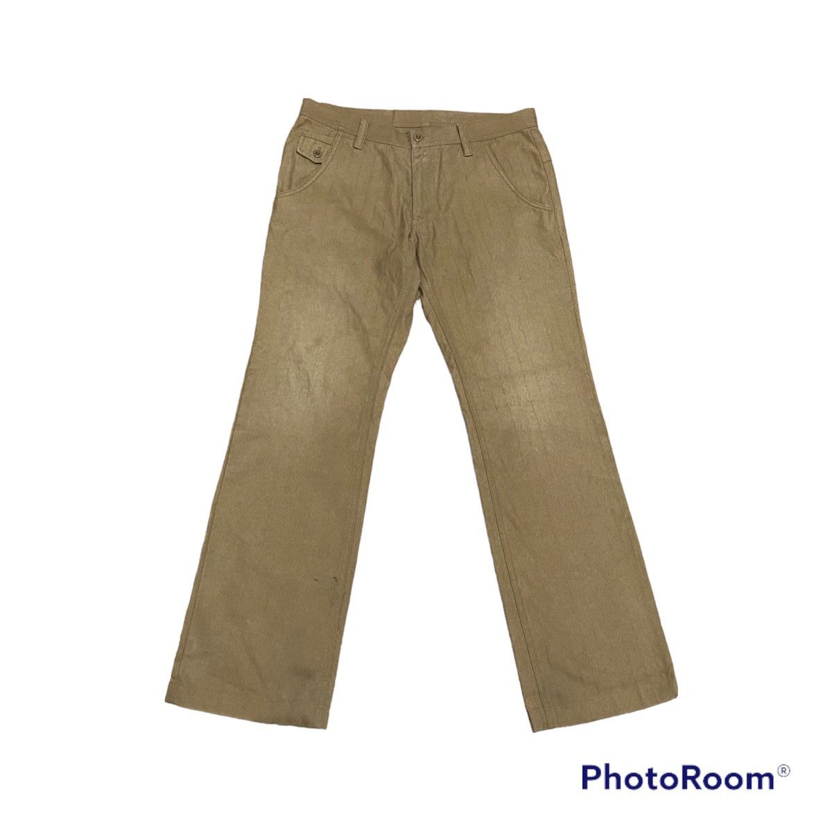 Japanese Brand × Vintage Vintage Harringbone Tweel Comme Ca Ism Trousers Chinos Pant Size US 32 / EU 48 - 1 Thumbnail