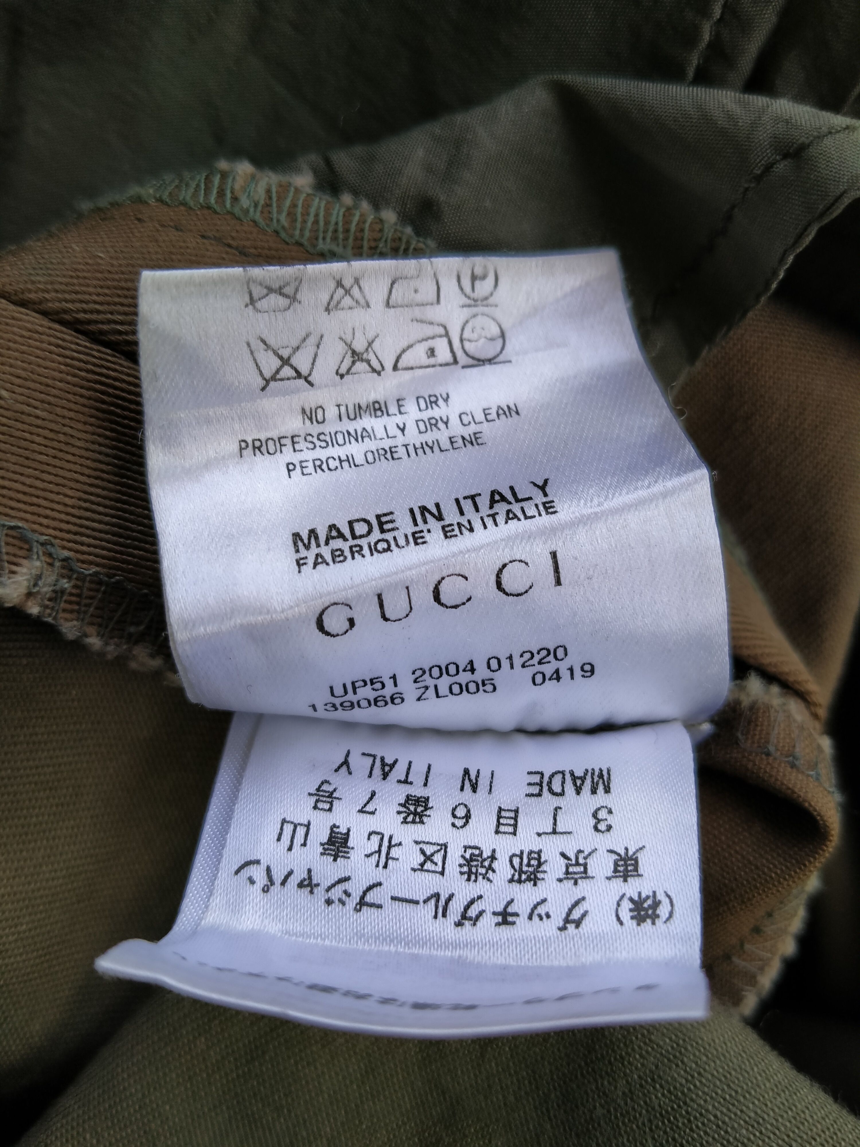 Gucci Vintage Gucci Distressed Trouser Pant Size US 29 - 22 Thumbnail